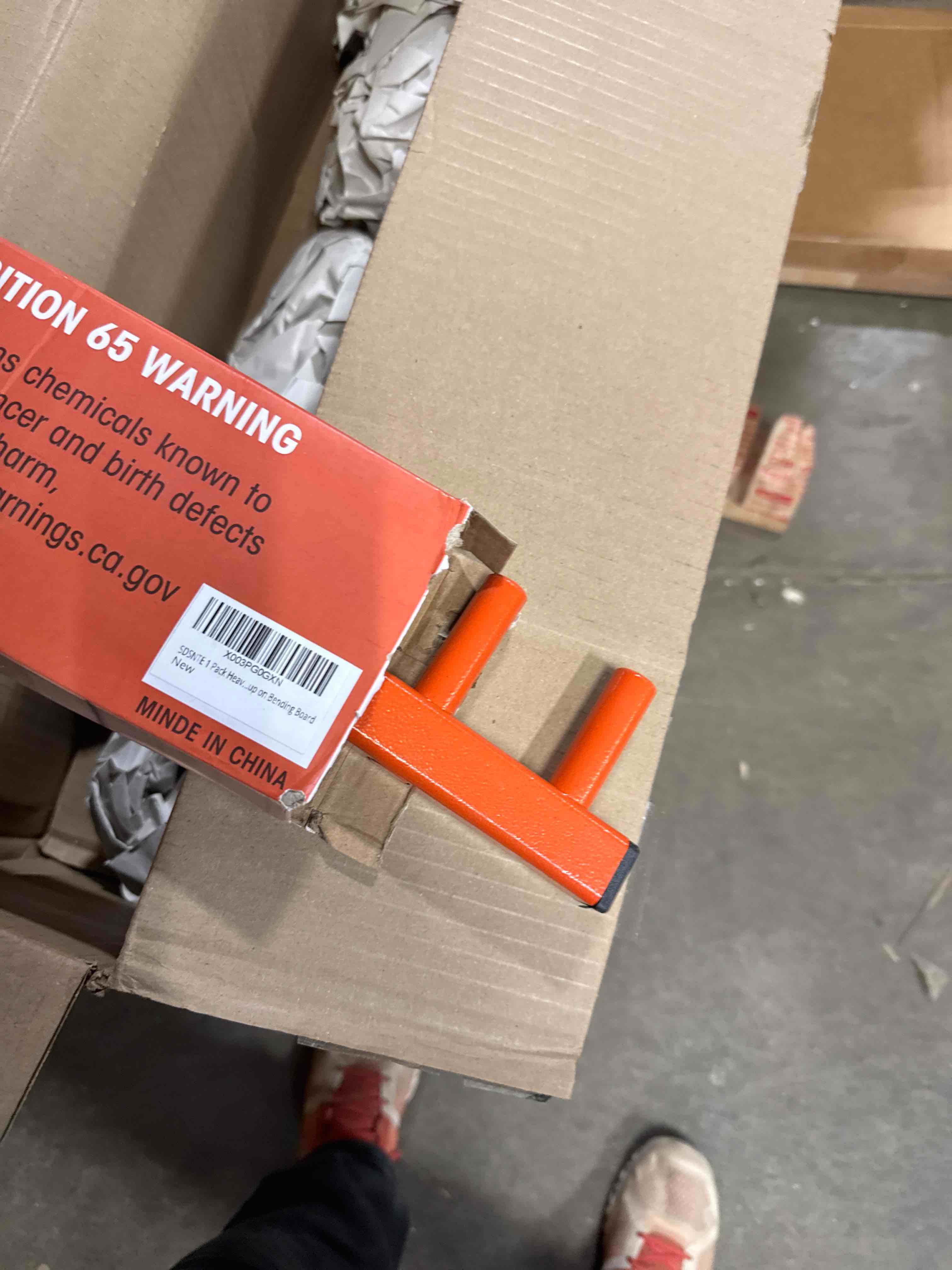 Condition photo showing New/Like New for Deck Board Straightening & Removal Tool, Heavy-Duty 10Ga One-Piece Steel Deck Tool to Straighten Bending Boards & Tighten Gaps, Orange