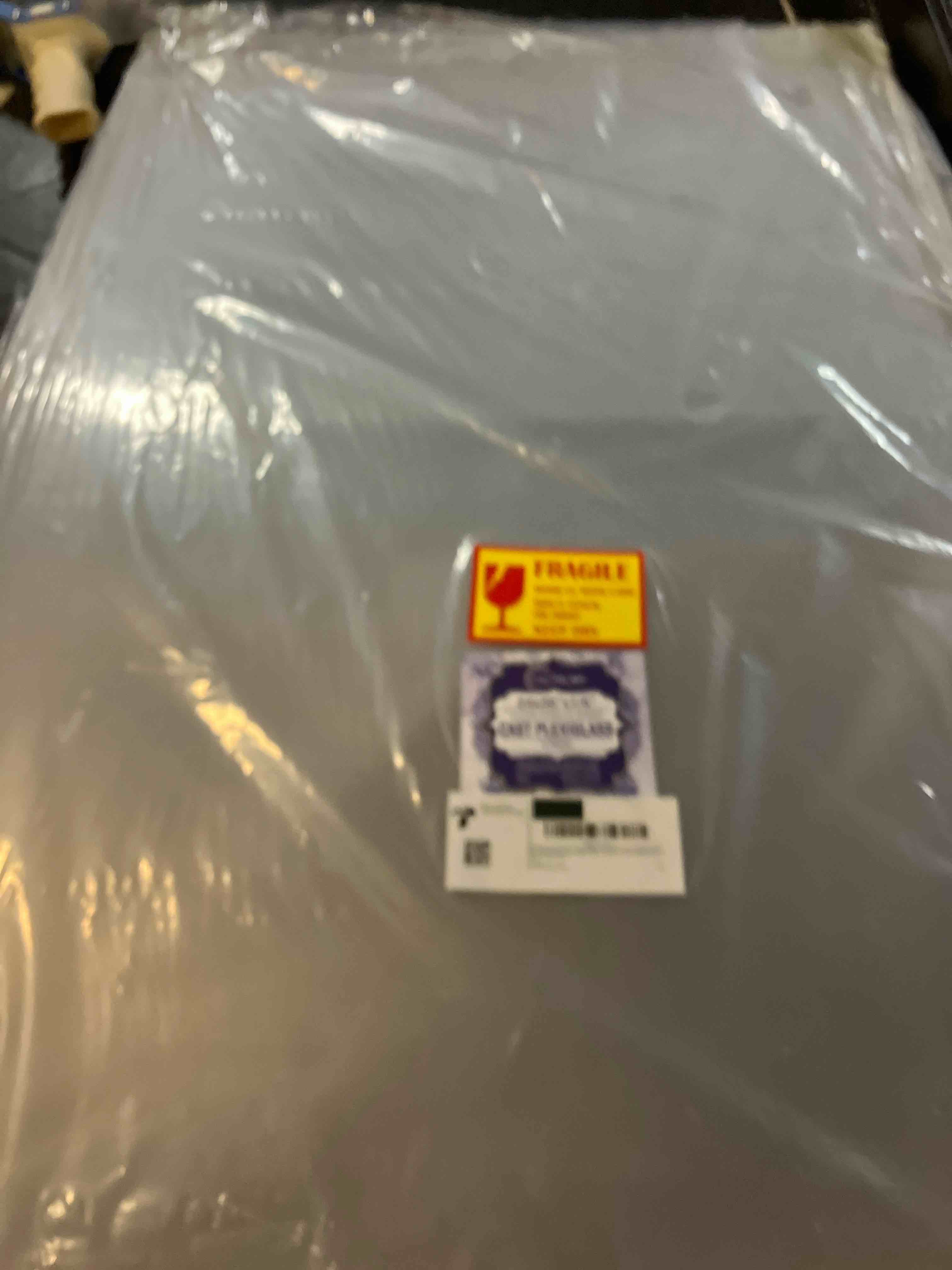 Condition photo showing New/Like New for CALPALMY (2 Pack) 1/8" Thick Clear Acrylic Sheets - 24" x 36" Pre-Cut Plexiglass Sheets for Craft Projects, Signs, Display Cases, Sneeze Guard and More - Cut with Engraver, Power Saw or Hand Tools 24"x36", 1/8" Thick Clear 2