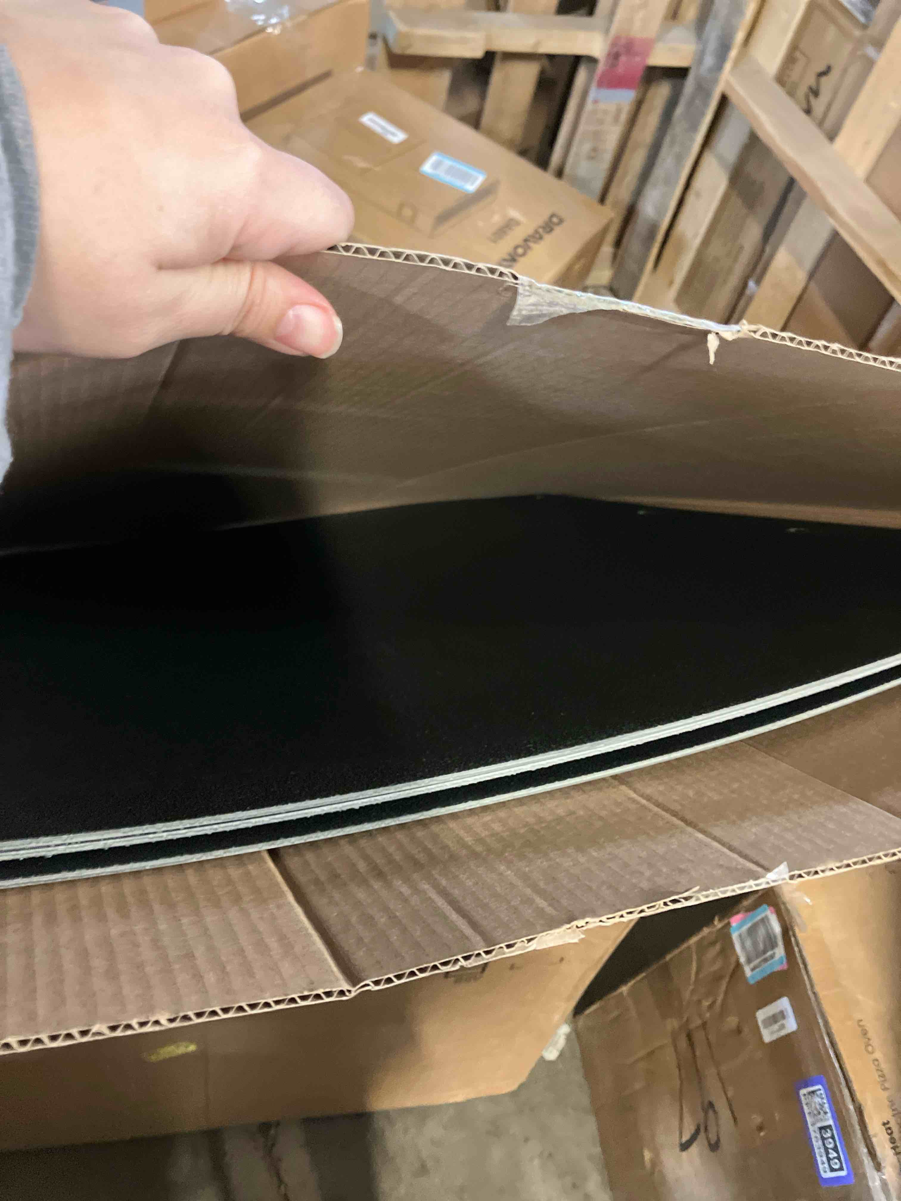 Condition photo showing Good Condition for BHTOP 4 Pieces Polymer Mudflaps 24x30 Inch? Durable Black Mud Flap Universal Pair for Semi Truck Tractor Trailer