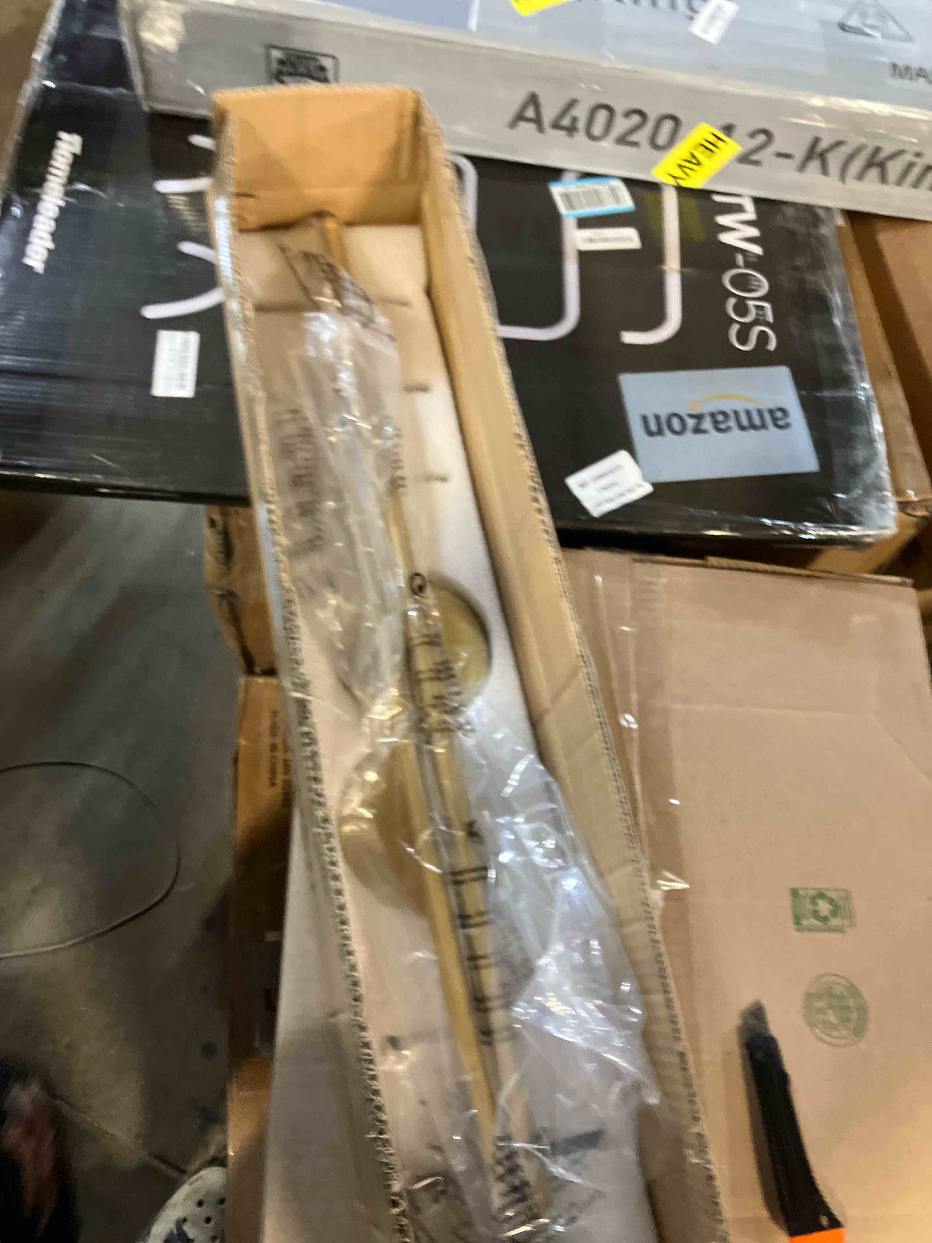 Condition photo showing New/Like New for Battery Operated Wall Sconces Set of Two, with Remote Control, Dimmable, Warm White/Natural White/Daylight/RGB, 350°Rotate, LED Gold Wireless Wall Light for Living Room, Bedroom, 28.3 Inch