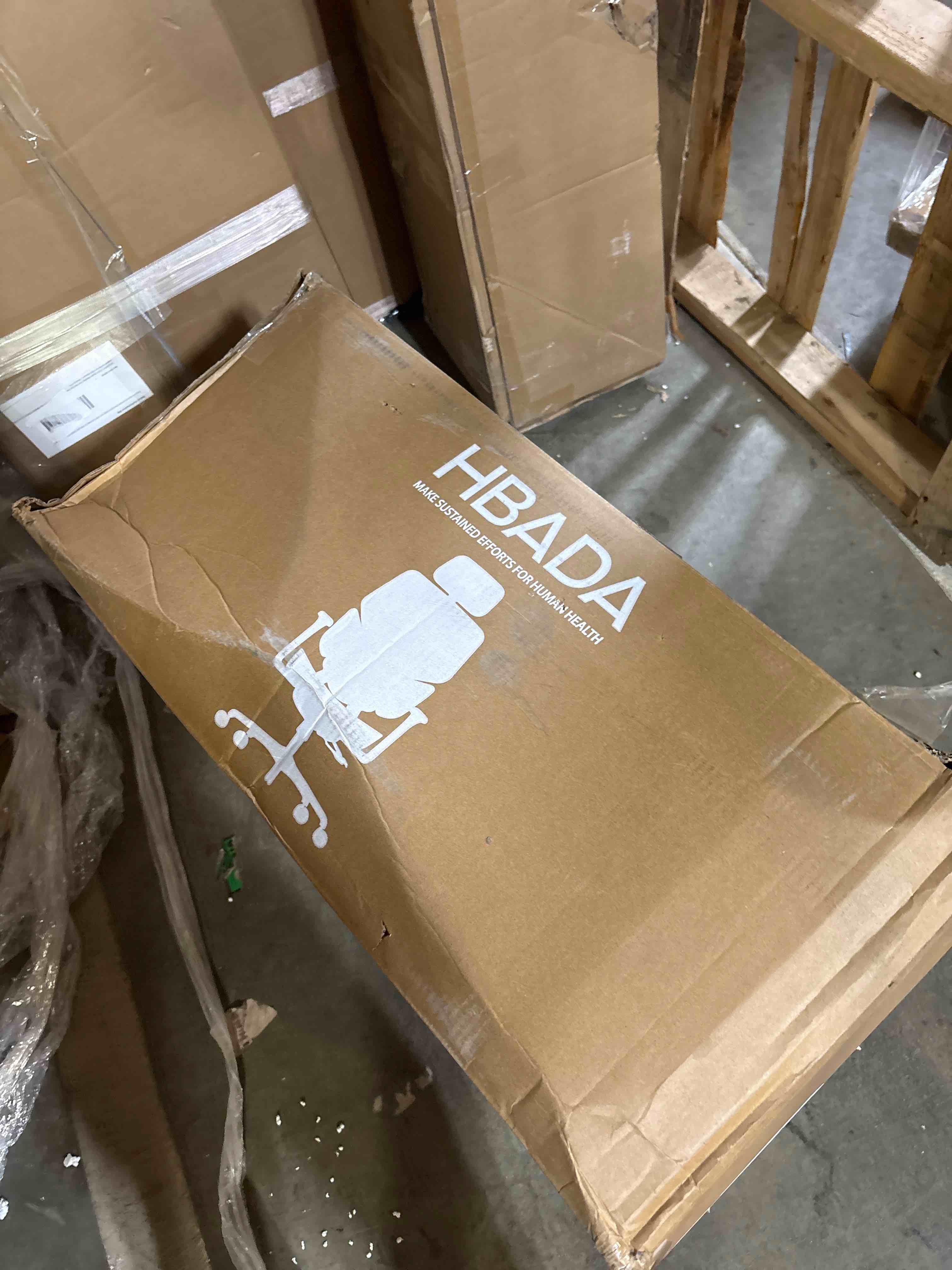 Condition photo showing Good Condition for Hbada E3 Air Ergonomic Office Chair, Big and Tall Office Chair - with 3-Zone Dynamic Lumbar Support, 3D Adjustable Headrest, 3D Adjustable Armrests, Swivel Computer Chair, Grey(No Footrest) Grey Classic