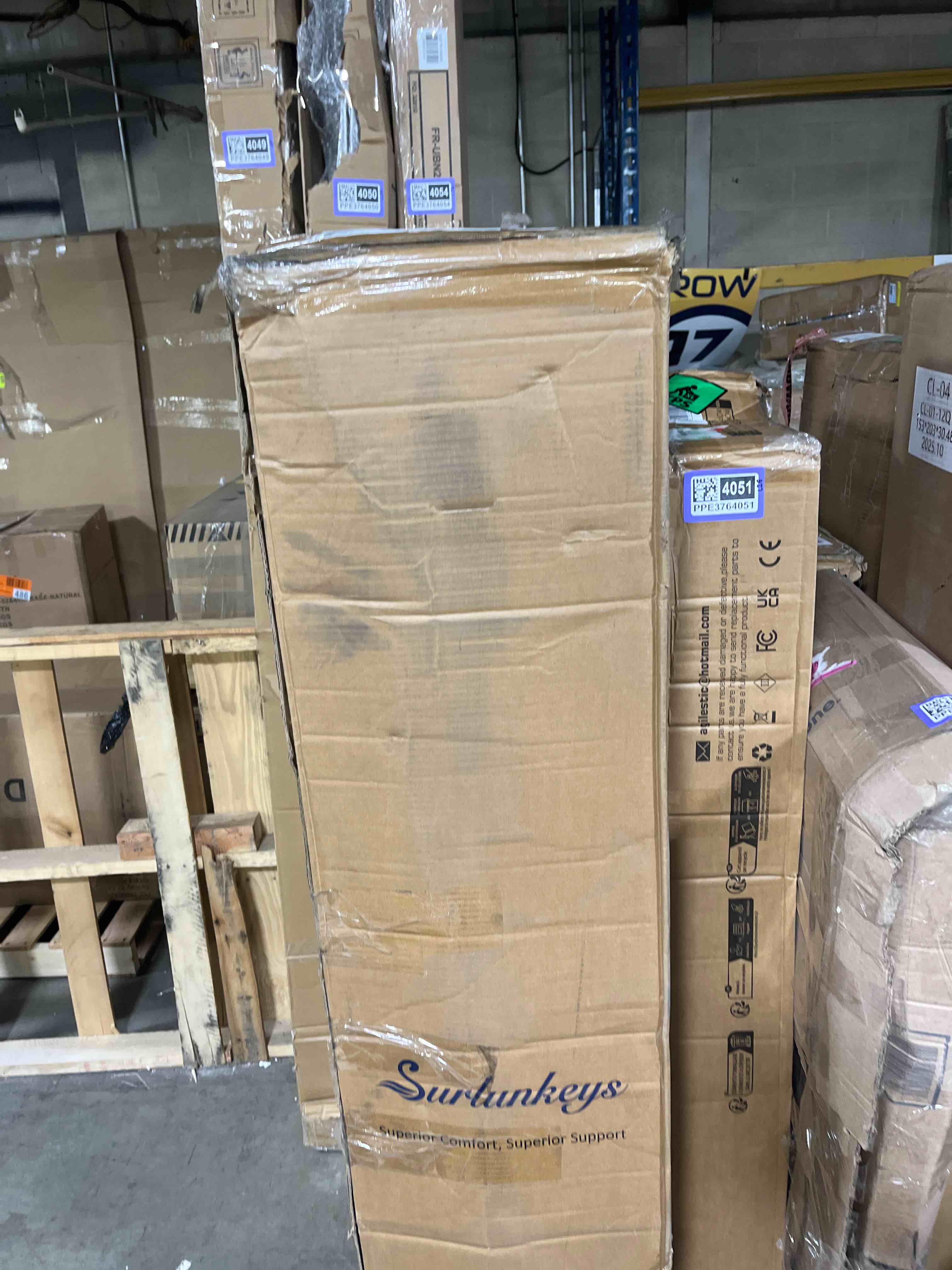 Condition photo showing New/Like New for Organic Mattress Queen Size - 14 Inch Hybrid Mattress with Gel Foam Medium to Firm for Hot Sleepers, Edge Support