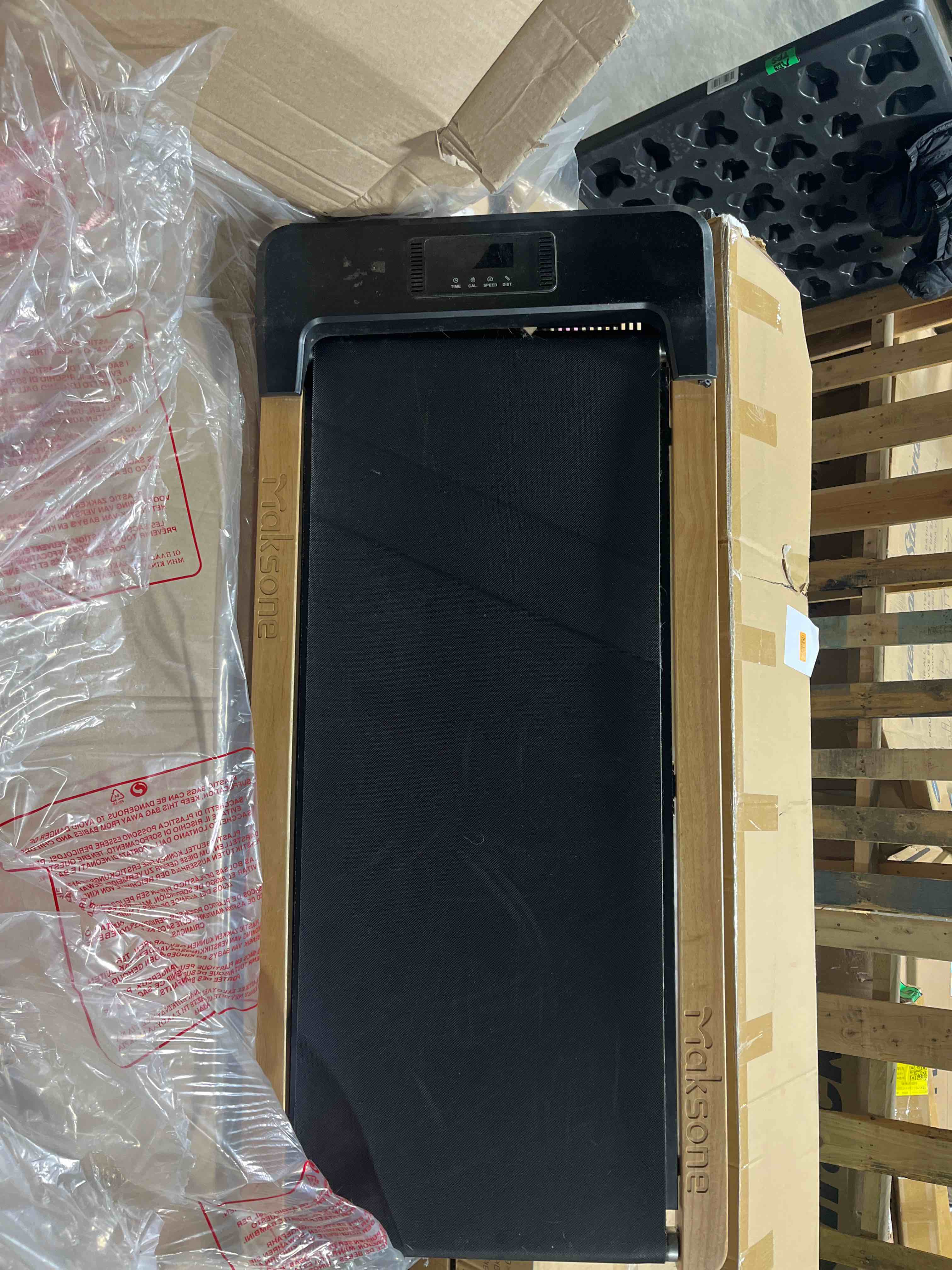 Condition photo showing Good Condition for Maksone Under Desk Treadmill, Expert of Wooden Walking Pad, Walking Jogging Machine with Remote Control, Installation-Free…