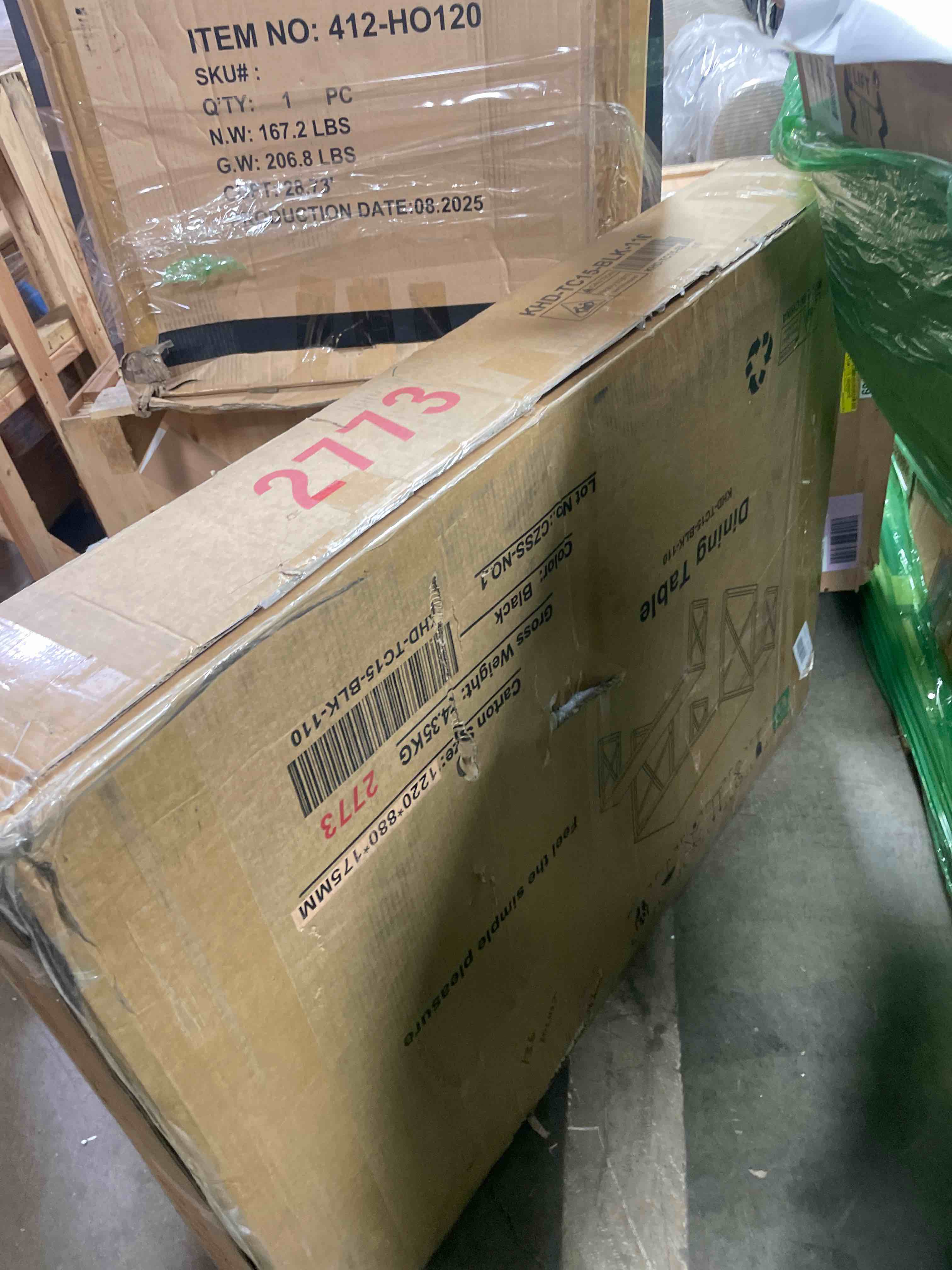 Condition photo showing New/Like New for VECELO Kitchen Table with 2 Benches for 4, Wood Dining Room Dinette Sets with Metal Frame for Breakfast Nook and Small Space, Black