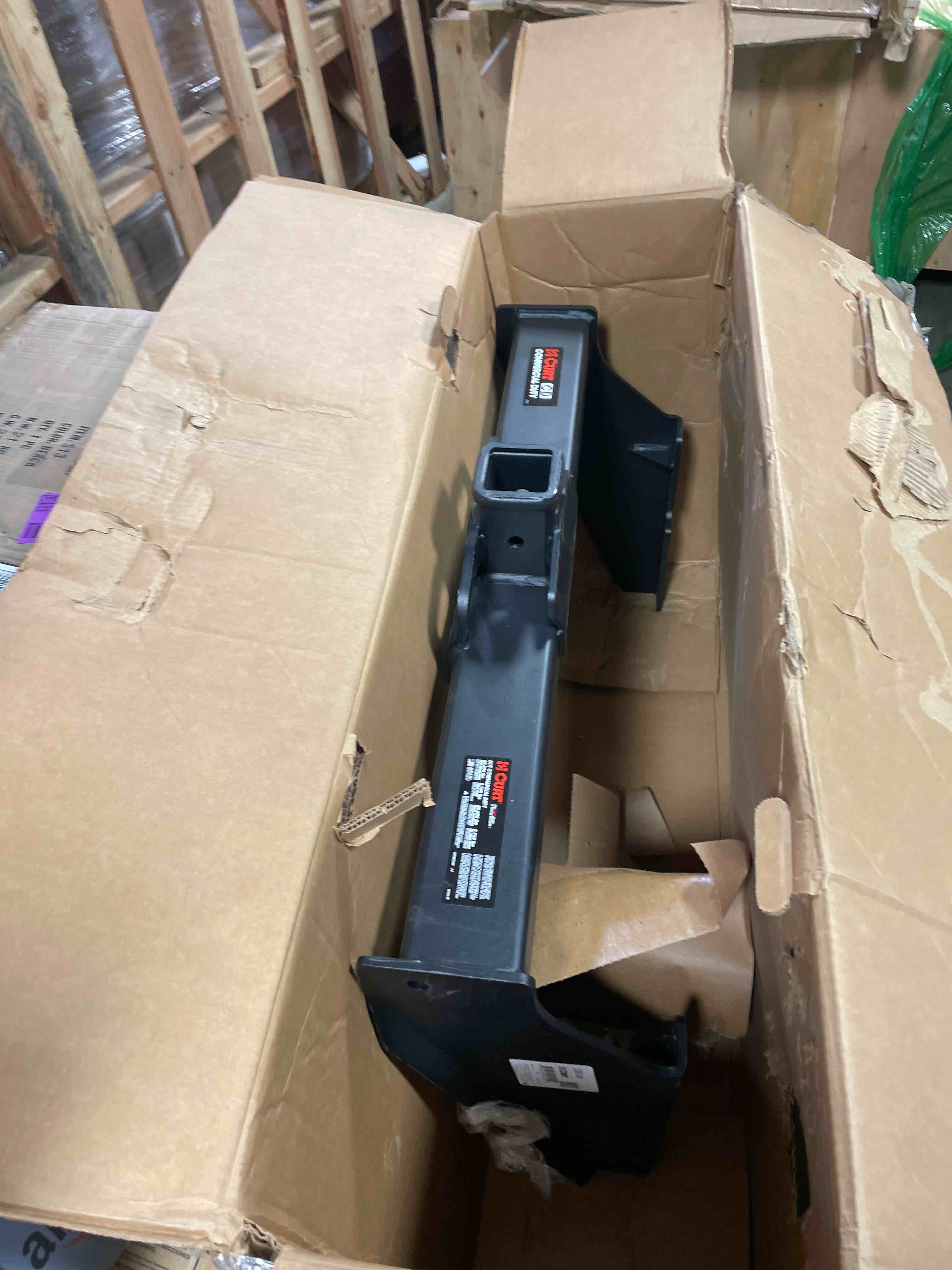 Condition photo showing New/Like New for CURT 15810 Commercial Duty Class 5 Trailer Hitch, 2-1/2-Inch Receiver, Compatible with Select Ford F-250, F-350, F-450 Super Duty , Black