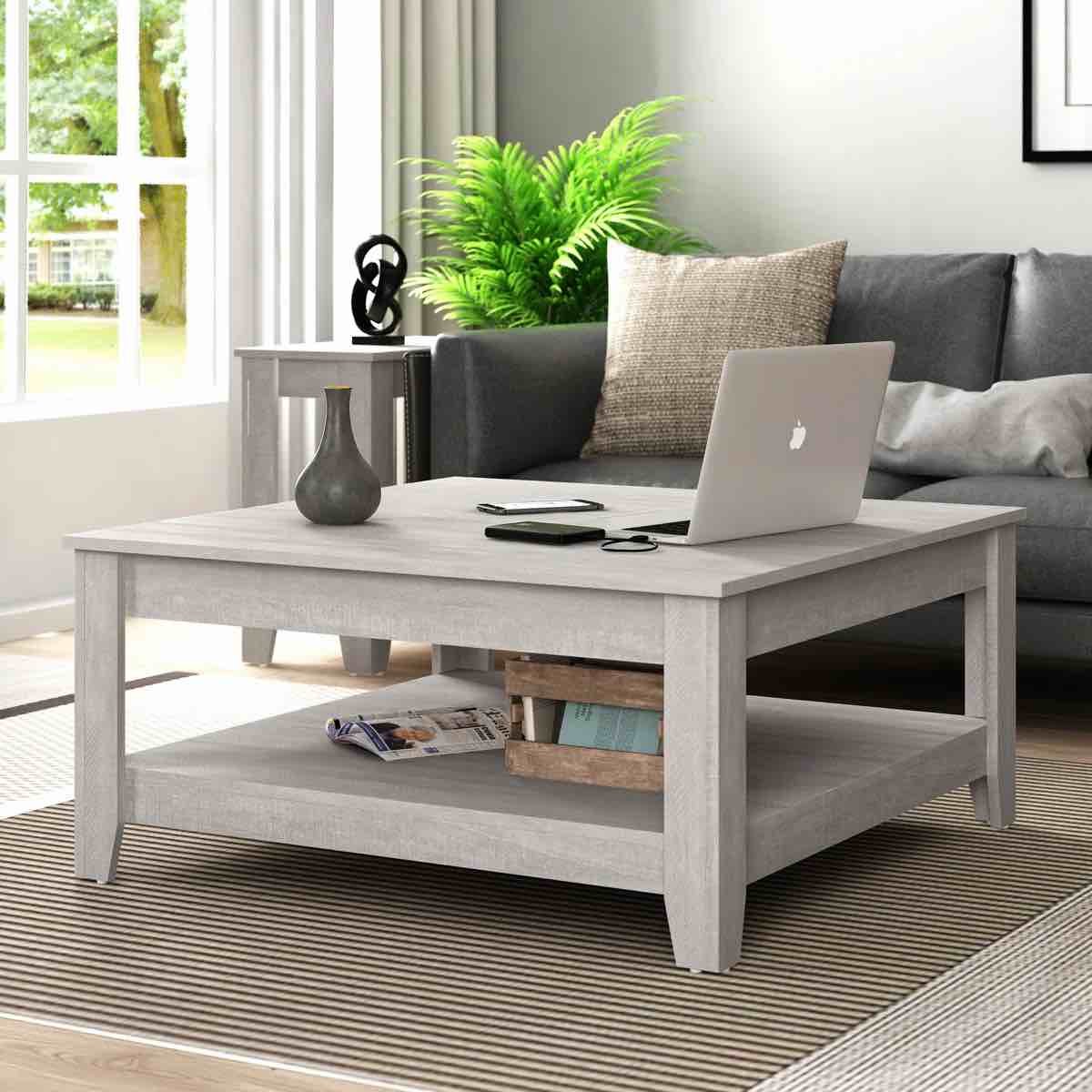 Weddel Basilico Coffee Table with Storage By Lark Manor™