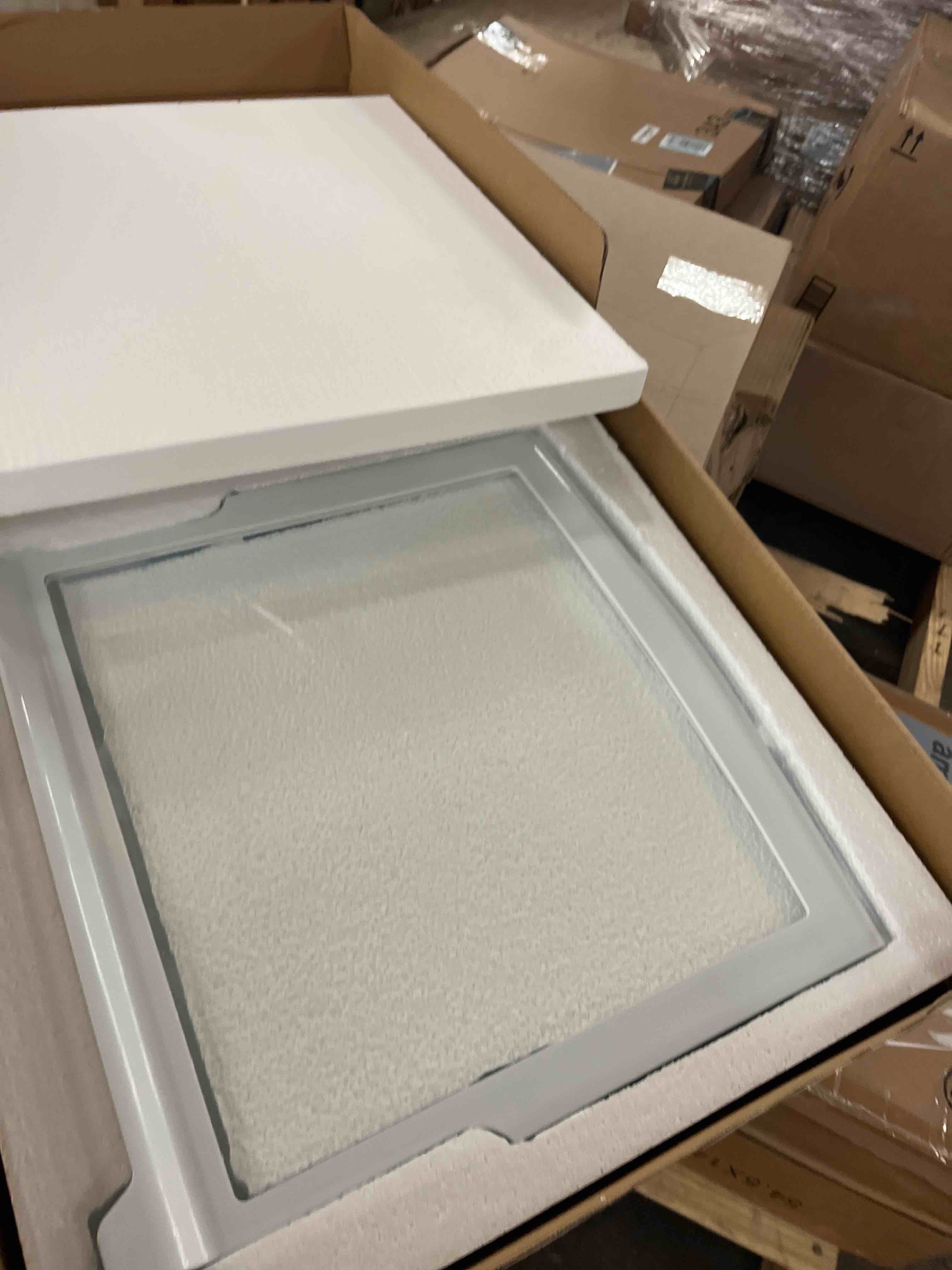 Condition photo showing New/Like New for w10276341 glass shelf refrigerator parts compatible kenmore, whirlpool, refrigerator glass shelf replace 2309523, 2309560, w10167066, wpw10276341
