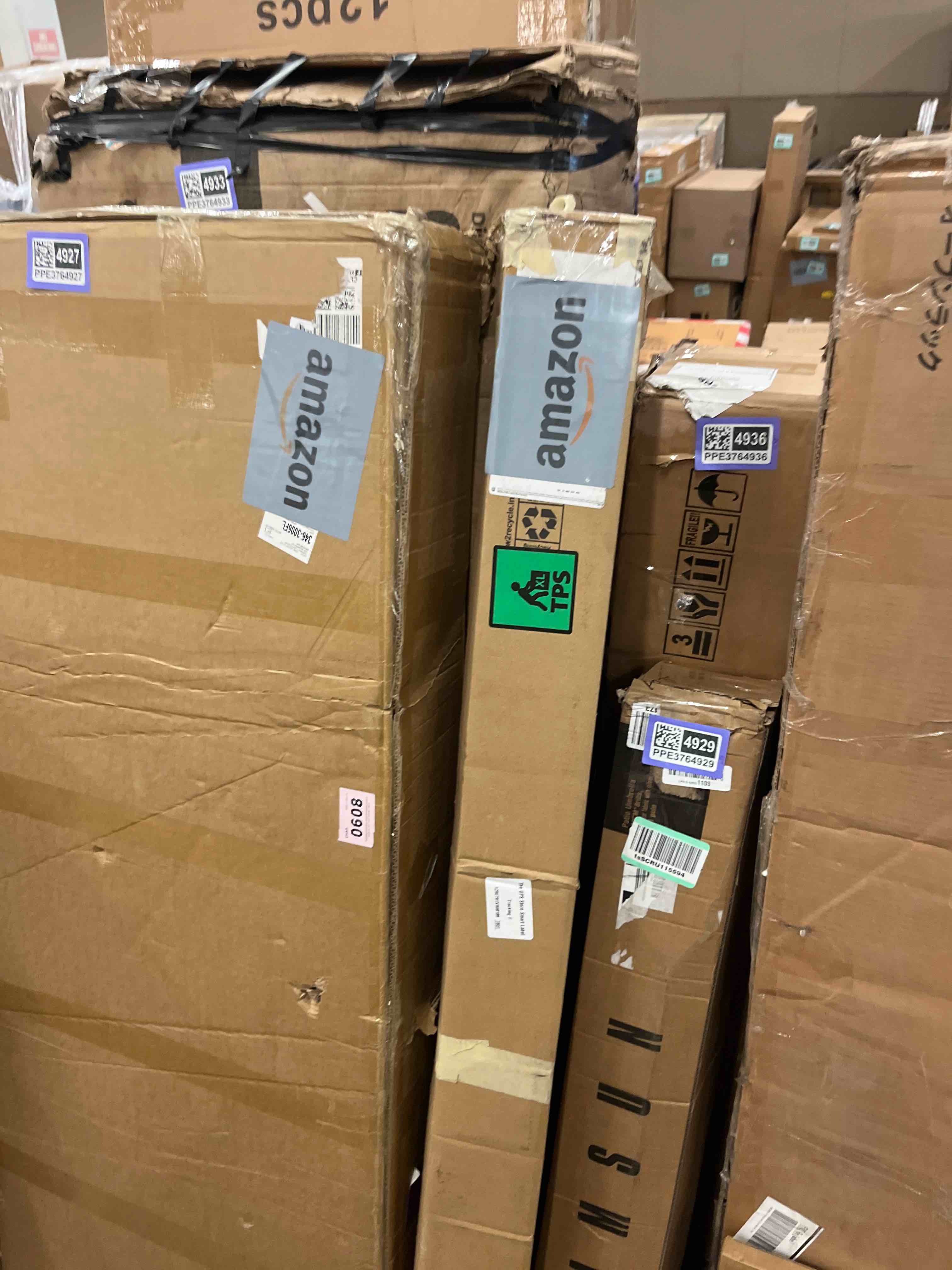 Condition photo showing New/Like New for arlo blinds faux wood blinds with crown valance - 72" width x 60" height, white, cordless window blinds & shades - blinds for indoor windows, 2" faux wooden blinds for home, window shades