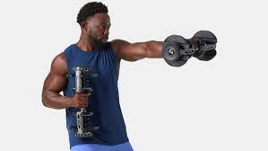 Condition photo showing New/Like New for bowflex results series selecttech dumbbells 552