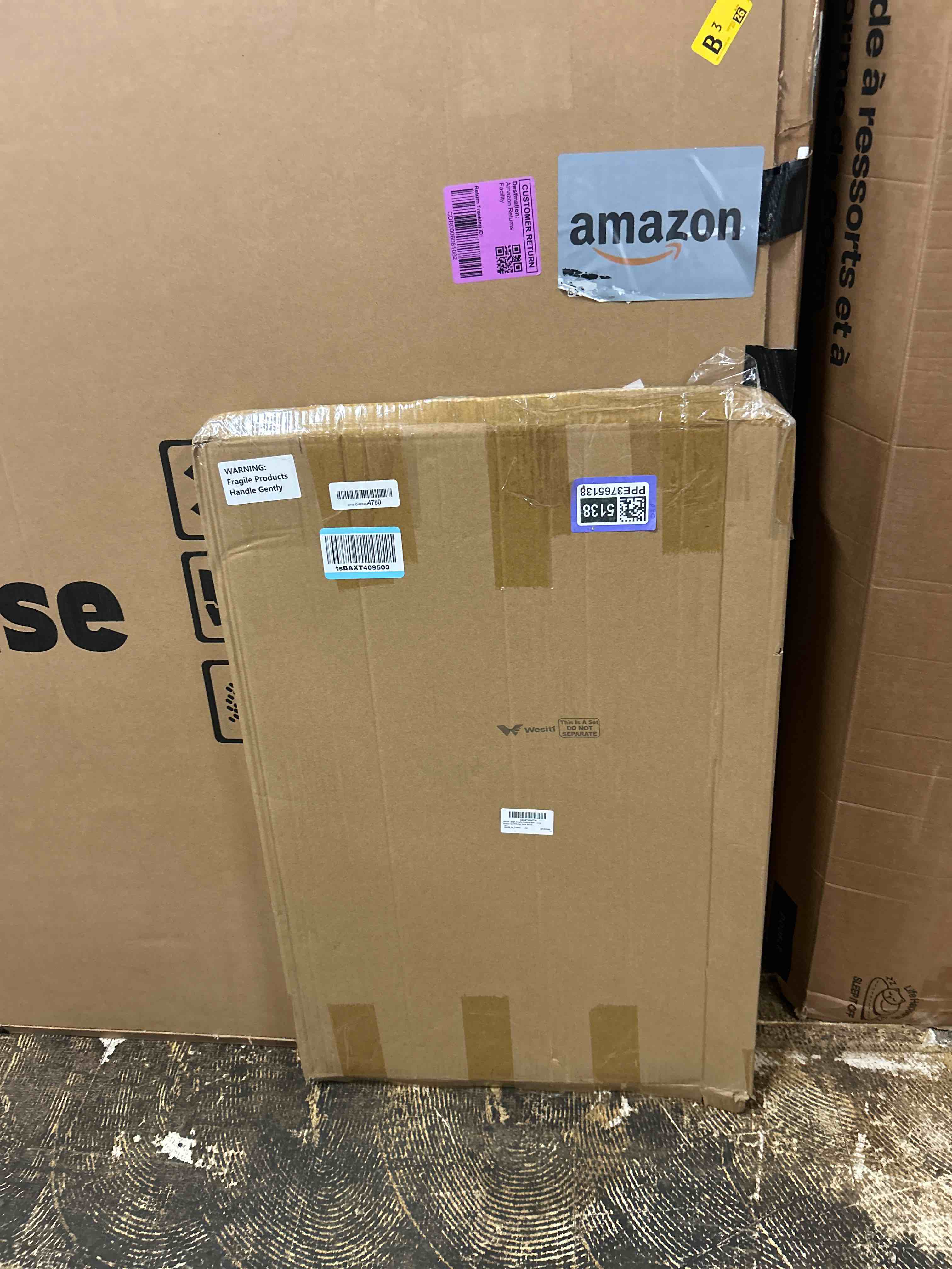 Condition photo showing New/Like New for wesiti large acrylic cutting board with lip non slip 30"l x 20"w black cutting board chopping acrylic countertop protector cover shatter resistant for home restaurant kitchen sink stove