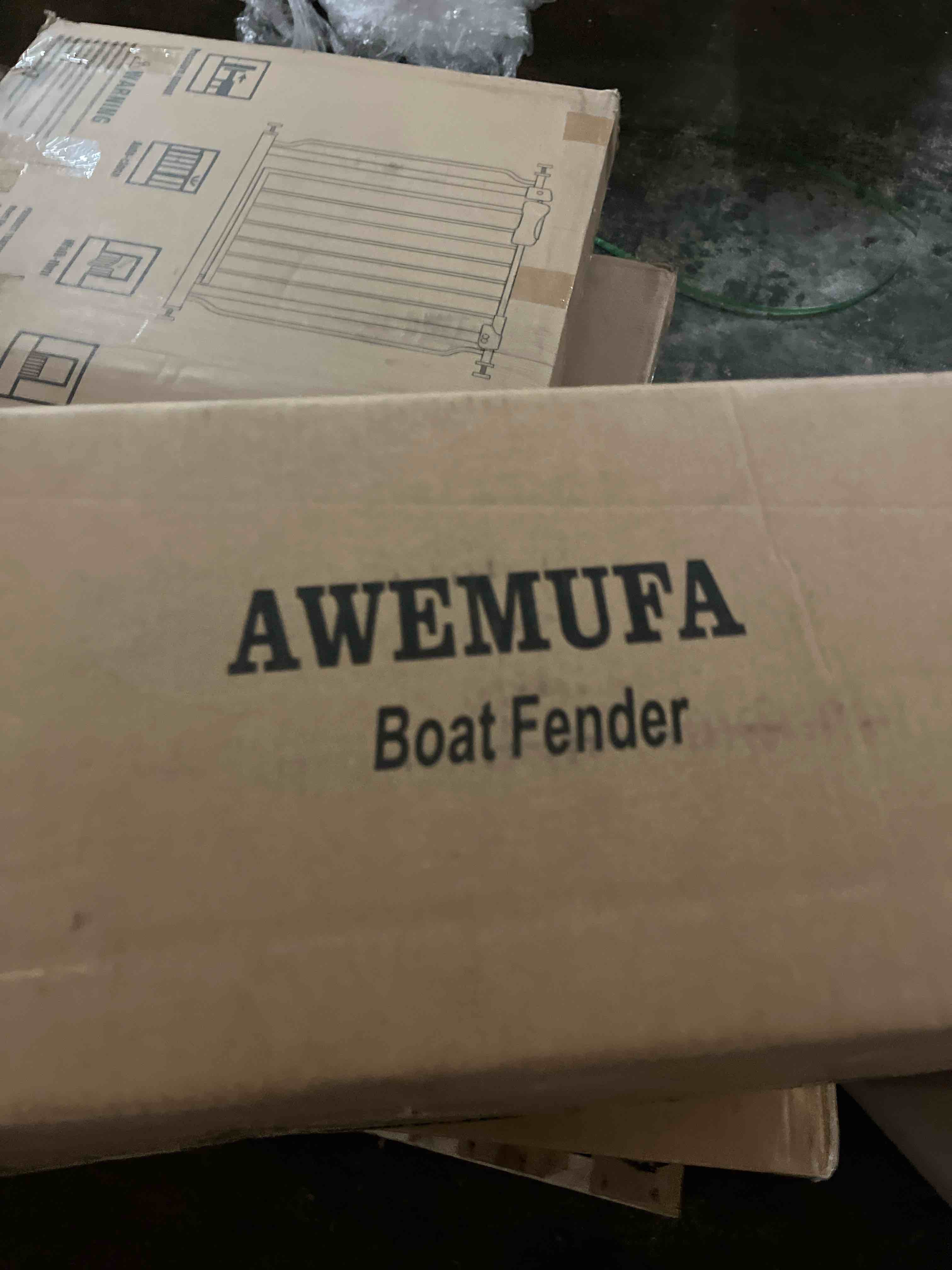 Condition photo showing New/Like New for awemufa boat fenders easy to install bumper for docking ideal fender for pontoon, bass, jet ski and fishing boats