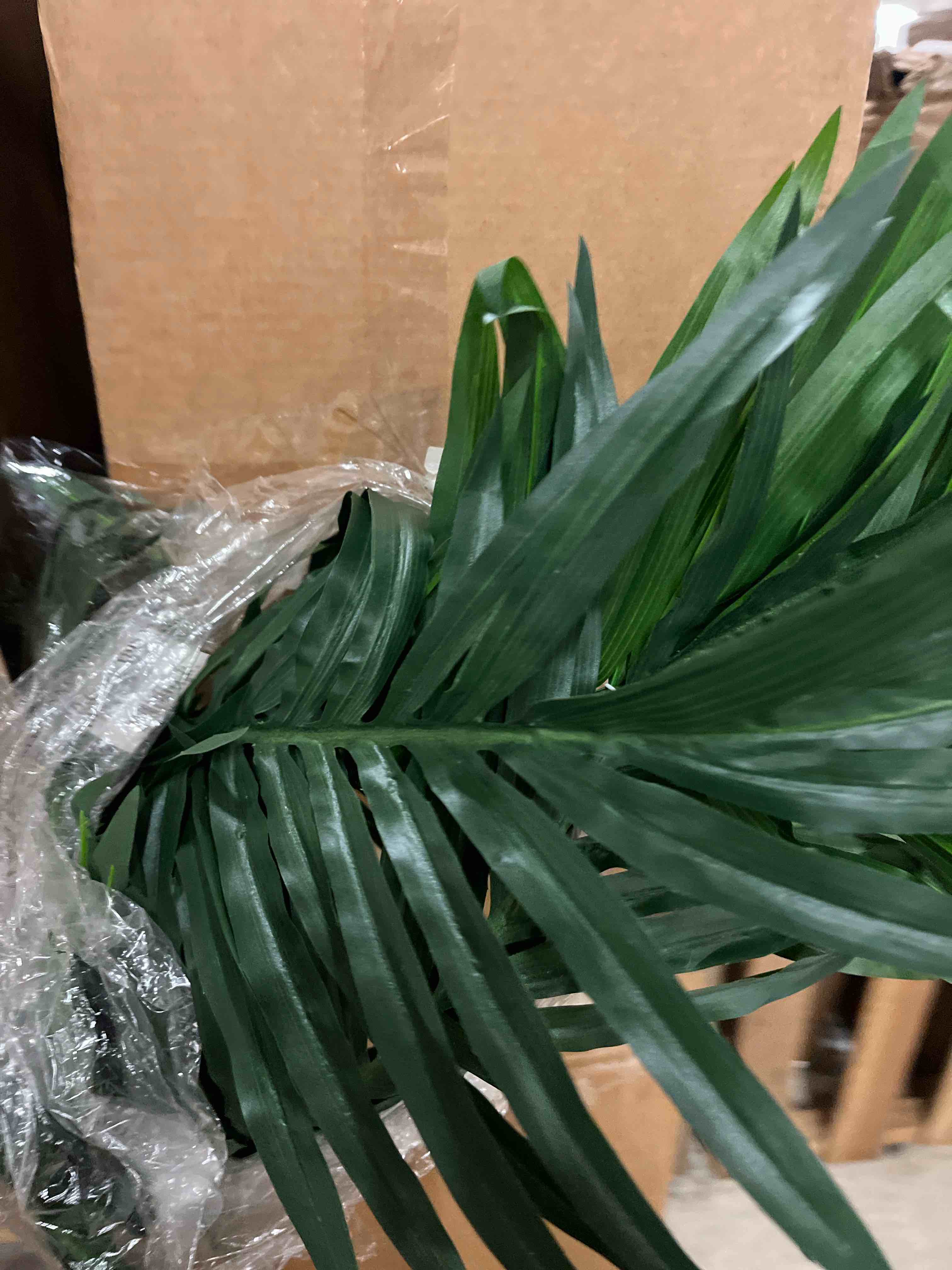 Condition photo showing Good Condition for nearly natural 4ft. kentia palm artificial tree