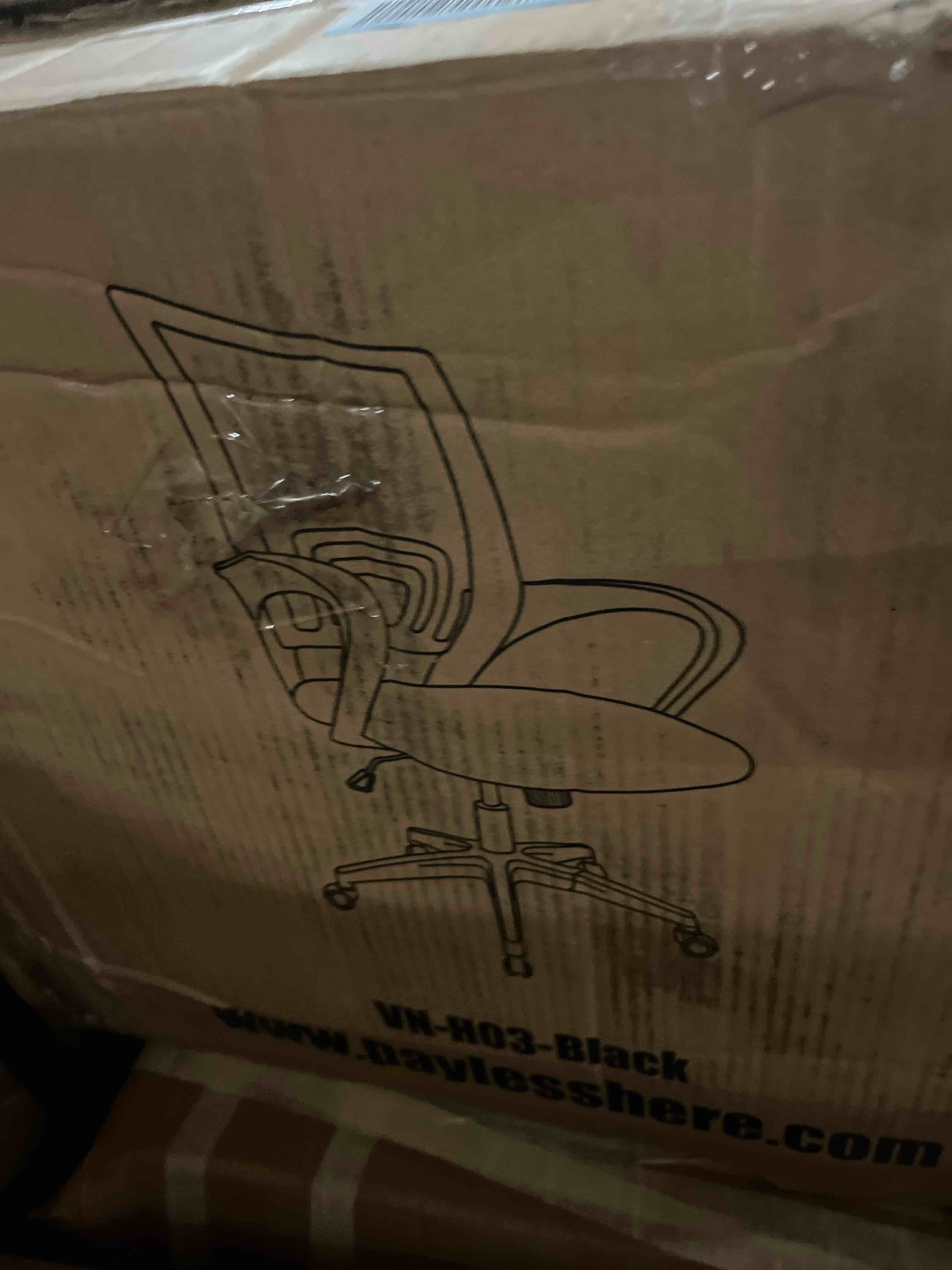 Condition photo showing New/Like New for home office chair ergonomic desk chair mesh computer chair with lumbar support armrest executive rolling swivel adjustable mid back task chair for.