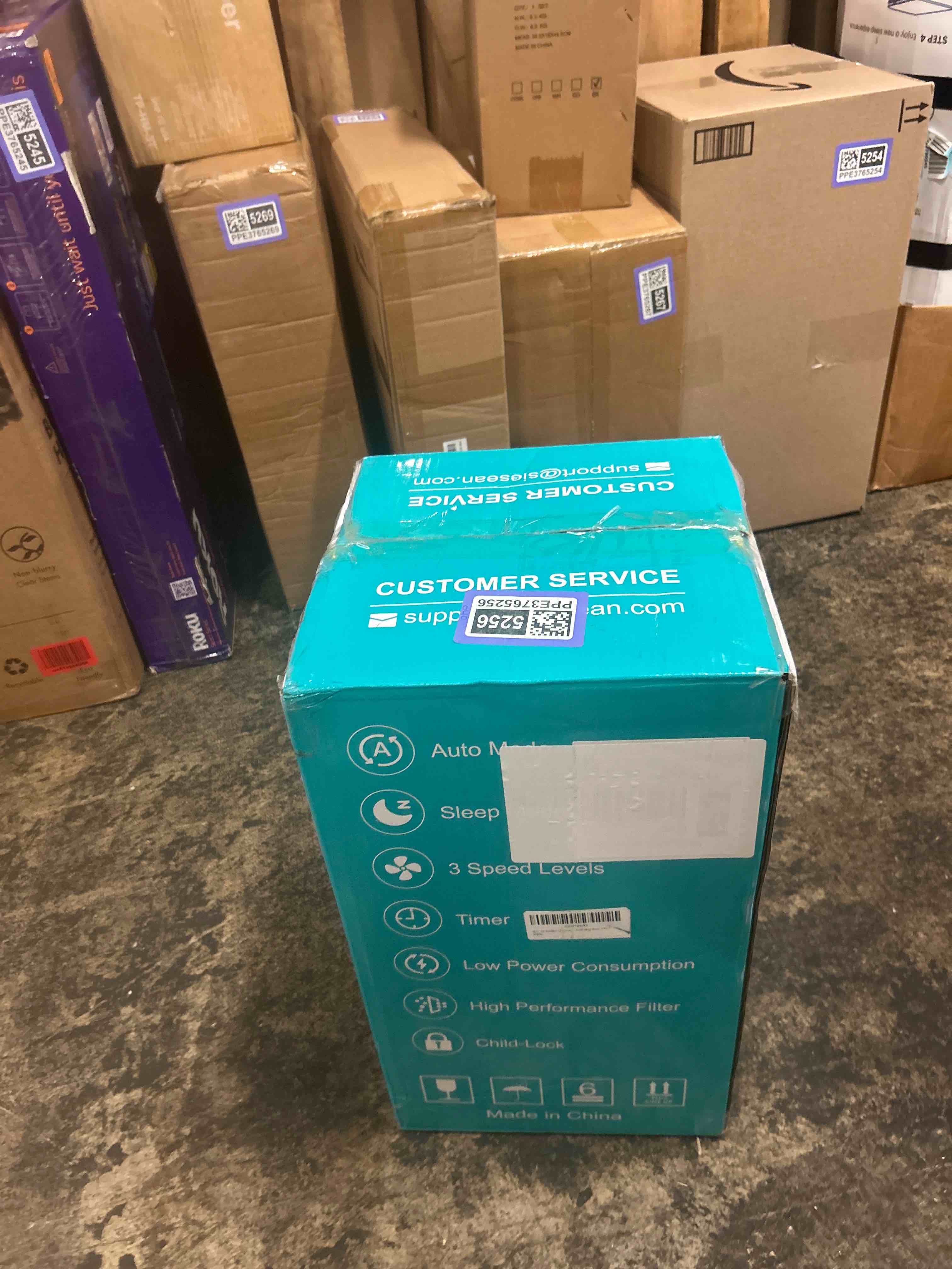 Condition photo showing New/Like New for air purifiers for home large rooms up to 3500 ft², h13 true hepa 0.1 micron 99.97% filtration with carbon filter, 235 cfm cadr, for pollen, pet odor, smoke, vocs, 30db sleep mode, pm2.5 display