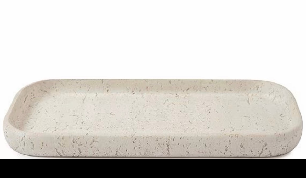 Condition photo showing New/Like New for kassatex aman collection bath tray