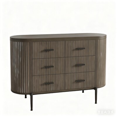 Condition photo showing Good Condition for garvee mid century modern fluted 6 drawer dresser