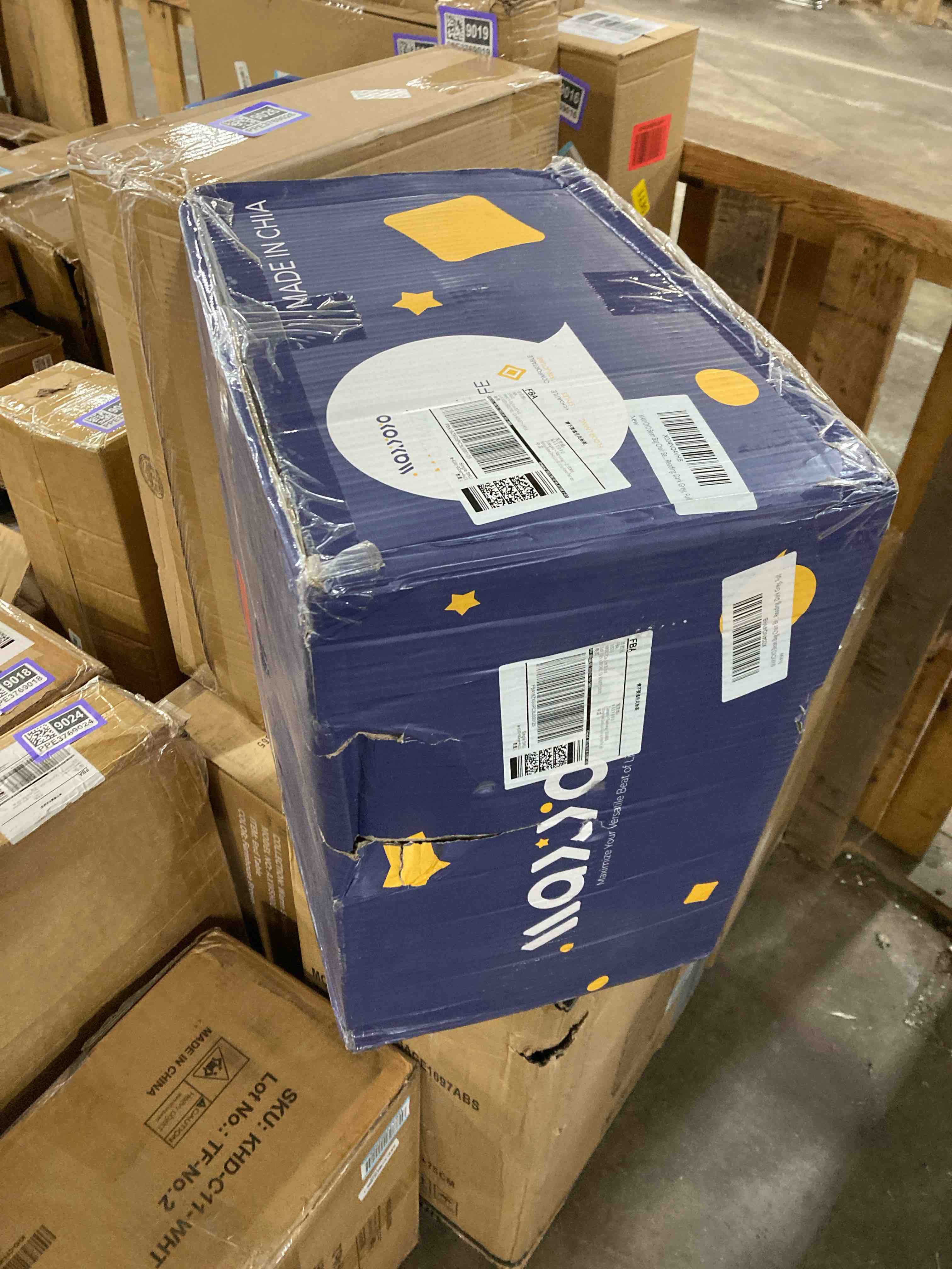 Condition photo showing Brand New for MAXYOYO Giant Bean Bag Chair with Pillow, 3 in 1 Convertible Bean Bag Chair for Adults with Washable Cover, Removable Floor Cushion Stuffed Floor Lounger for Living Room Bedroom, Dark Grey, Full