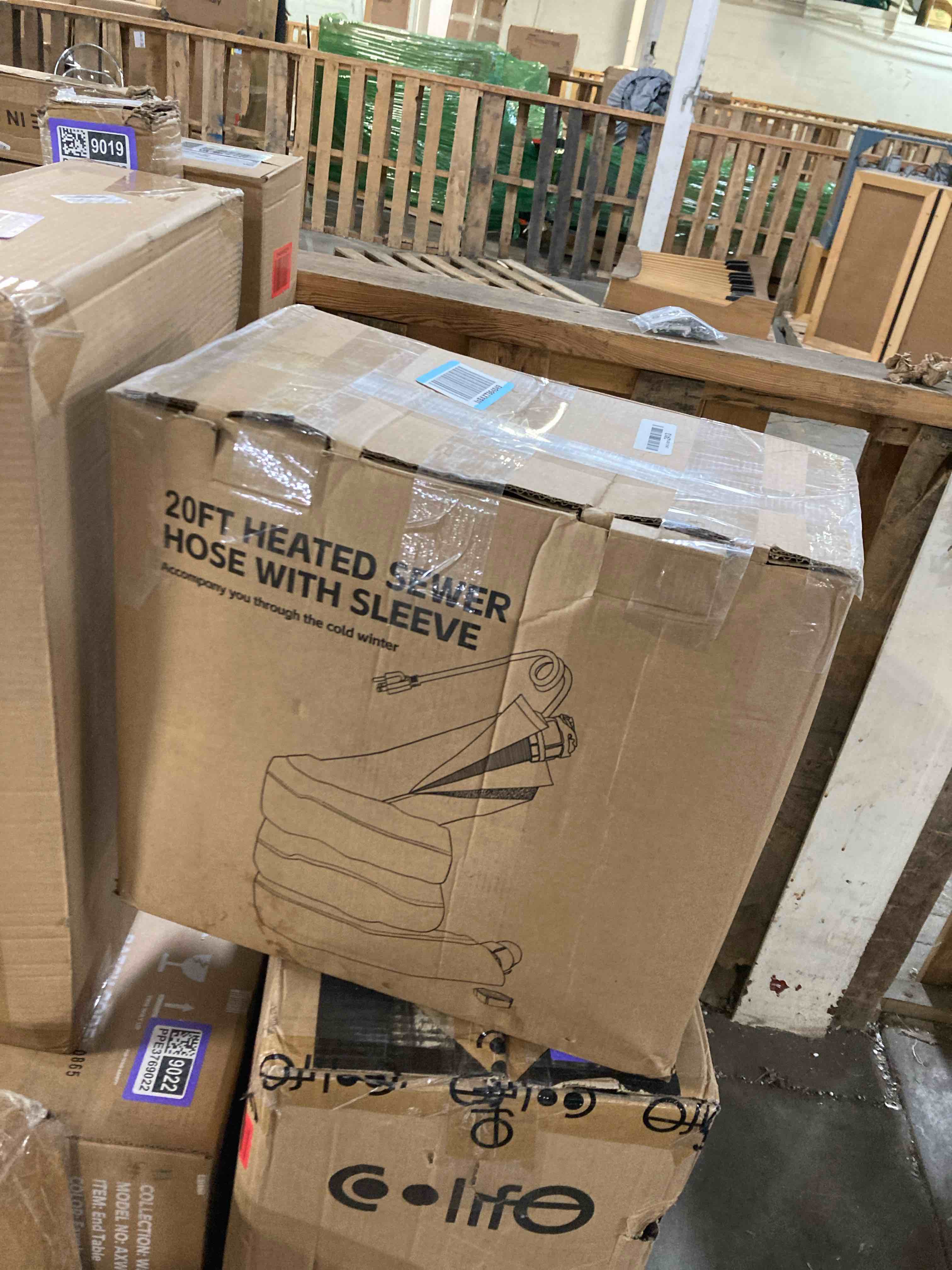 Condition photo showing New/Like New for 20FT Heated Sewer Hose Kit, Black RV Accessory (20FT Hose with Sleeve)