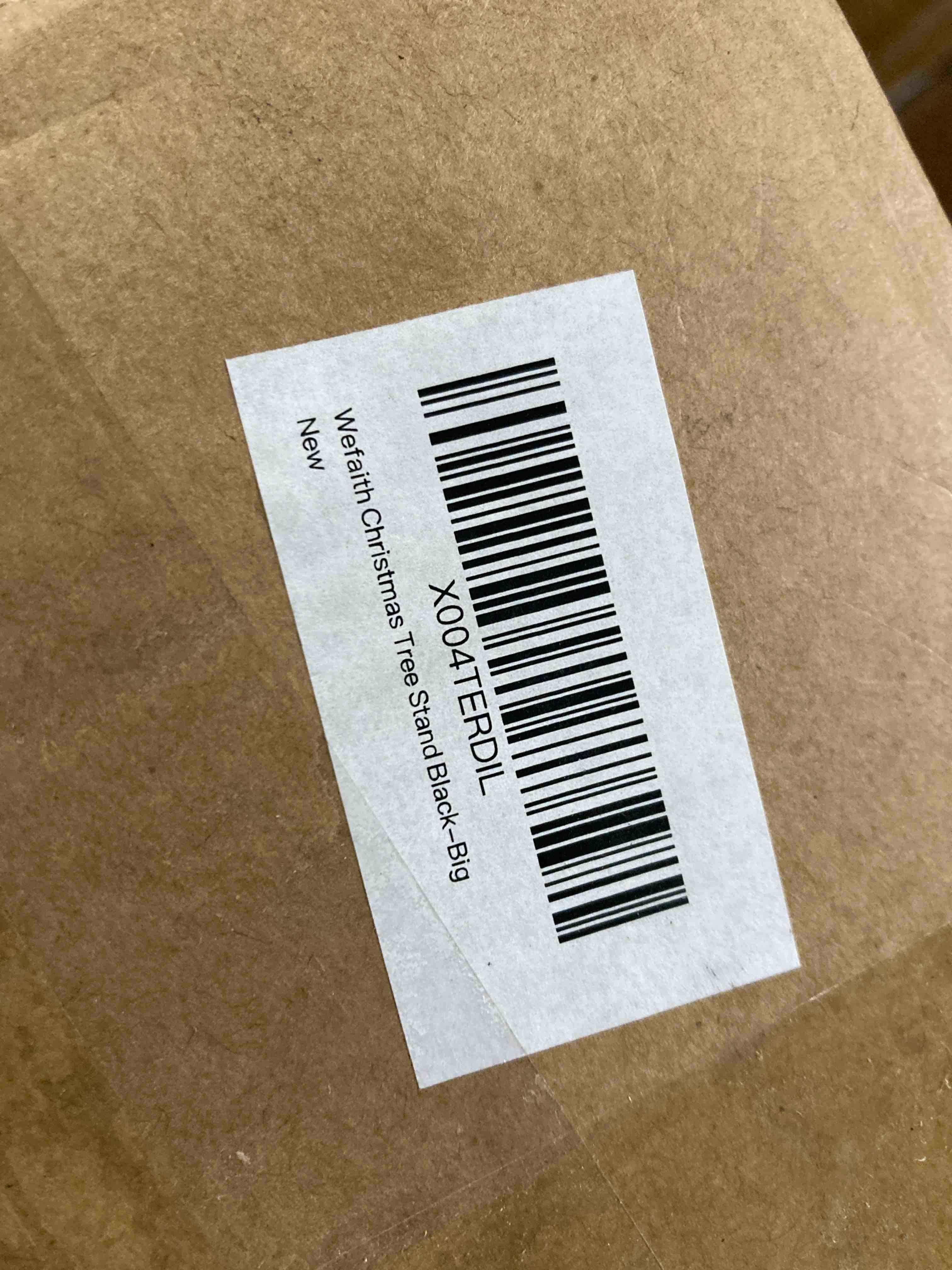 Condition photo showing New/Like New for Wefaith Extra Large Christmas Tree Stands for Artificial Trees - Heavy Duty Cast Iron Metal Holder Base,Adjustable 0.75"-2.4" Trunk,Universal Fake Xmas Tree Stand Replacement Fits Up to 10 FT Tree