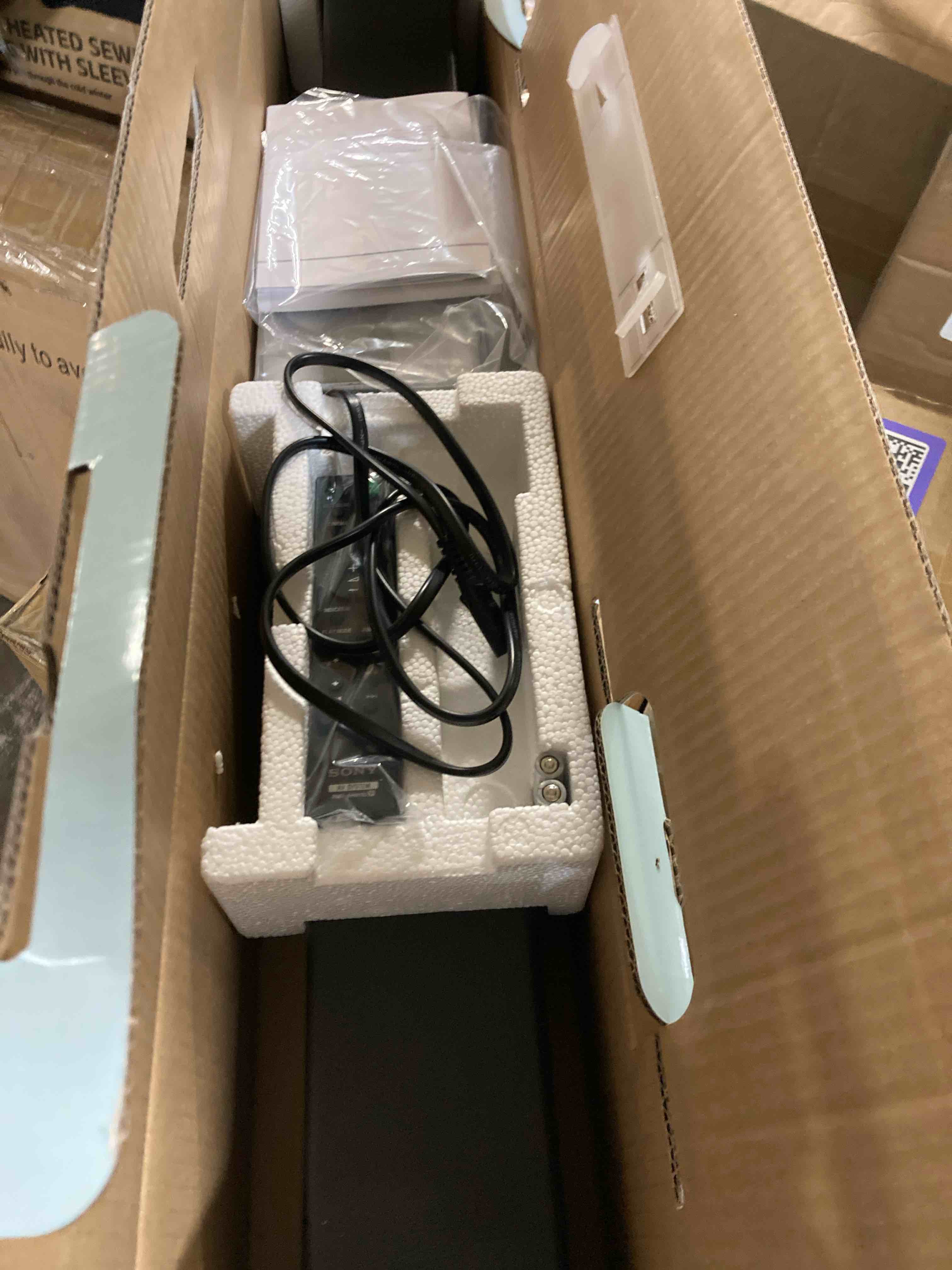 Condition photo showing New/Like New for Sony - HTS100F 2.0 Channel Soundbar with Bass Reflex Speaker - Black