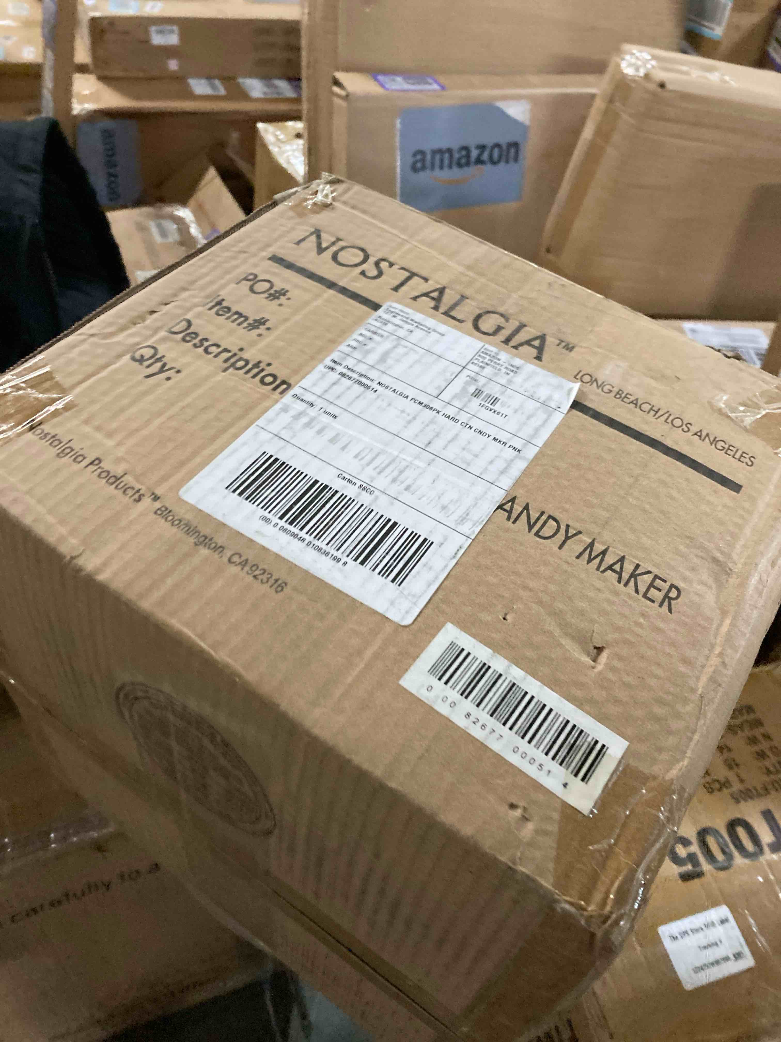 Condition photo showing New/Like New for Nostalgia PCM306PK Vintage Hard & Sugar-Candy Cotton Candy Maker