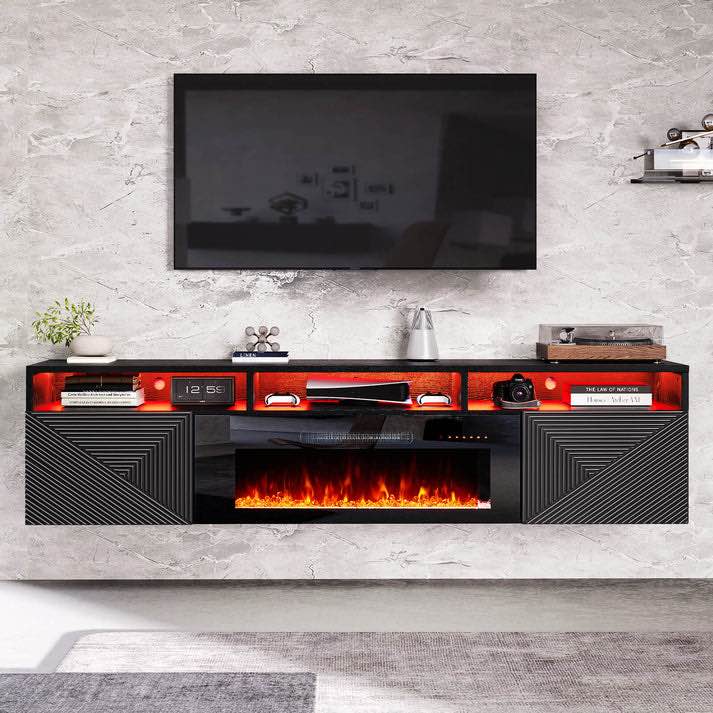 Tessar LED Floating TV Stand