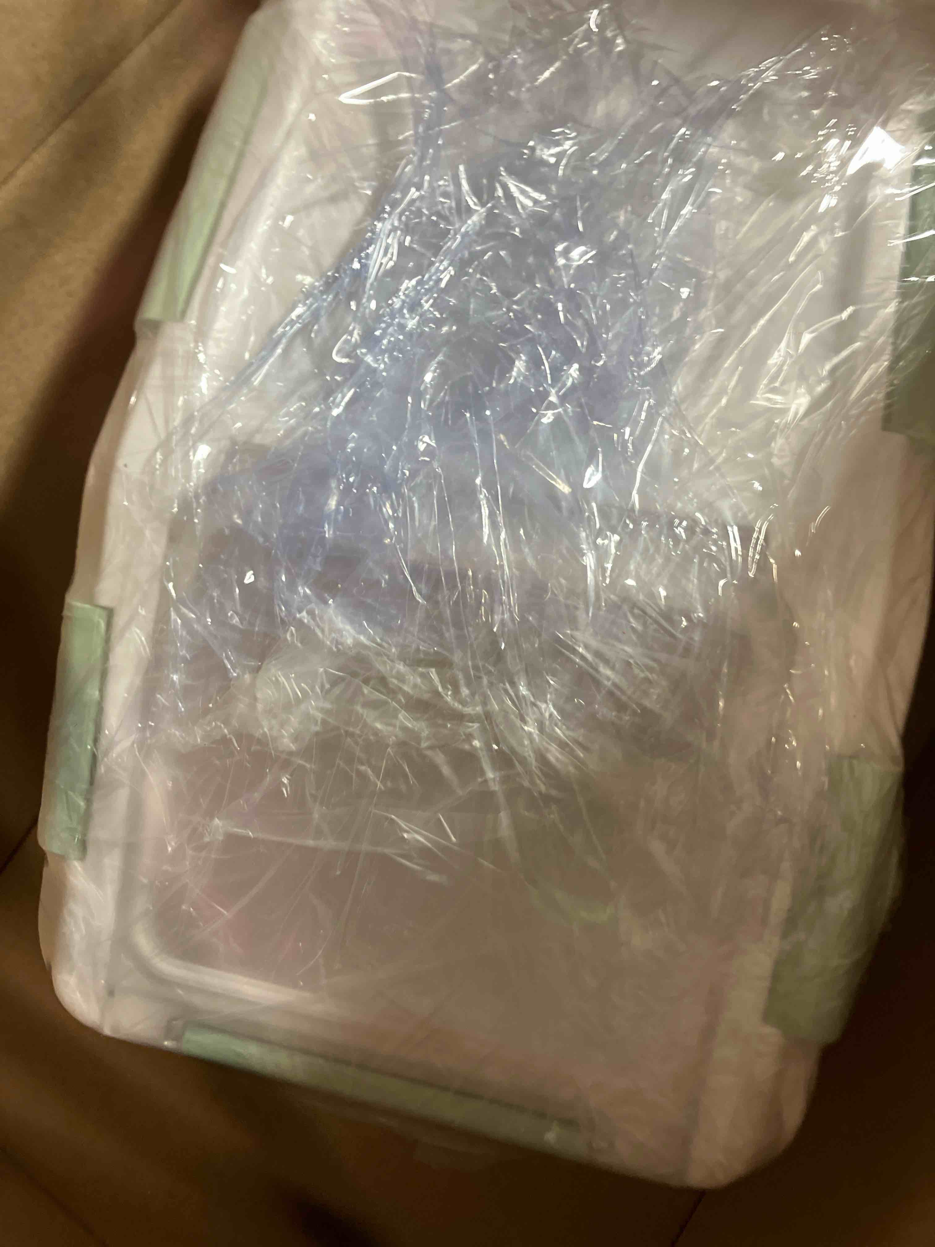 Condition photo showing Good Condition for Large Chinchilla Sand Bath Container Kit Plastic Chinchillas Dust Bath House with Sand Cup and Sand Shovel Hamster Shower Room for Hedgehog Guinea Pig Squirrel and Other Small Animals(Green)