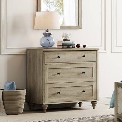 Scarlett 3-in-1 Oak Dressers 6 drawer 