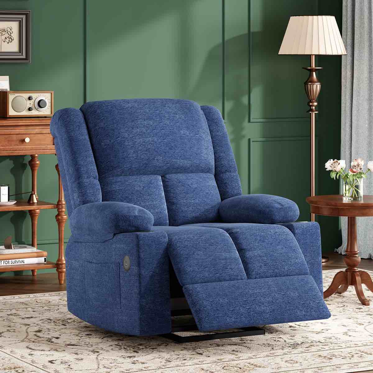 Blue Recliner chair