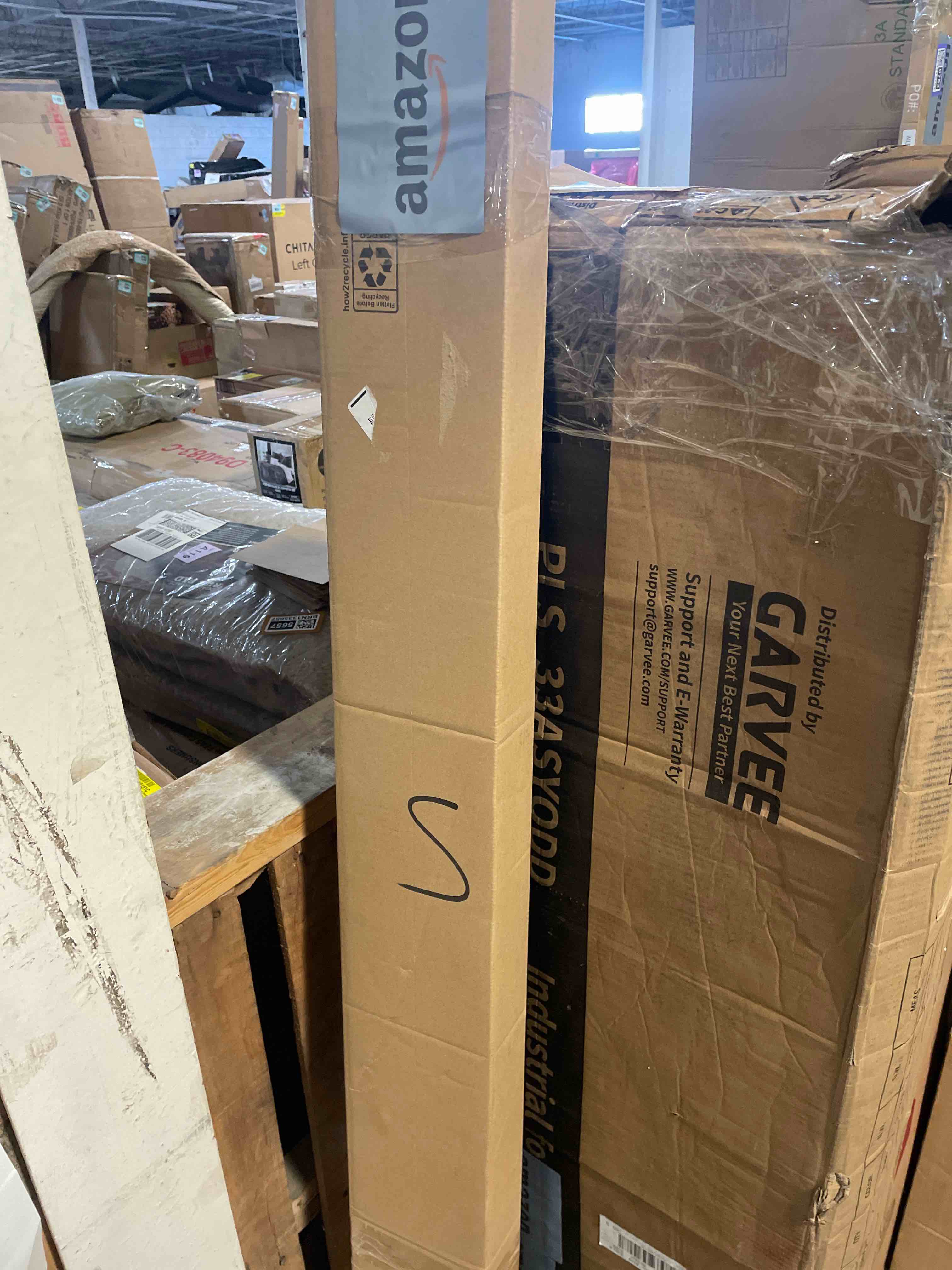 Condition photo showing New/Like New for DEZ FURNISHINGS Cordless 2" Faux Wood Blind, 68" W x 48" H, White