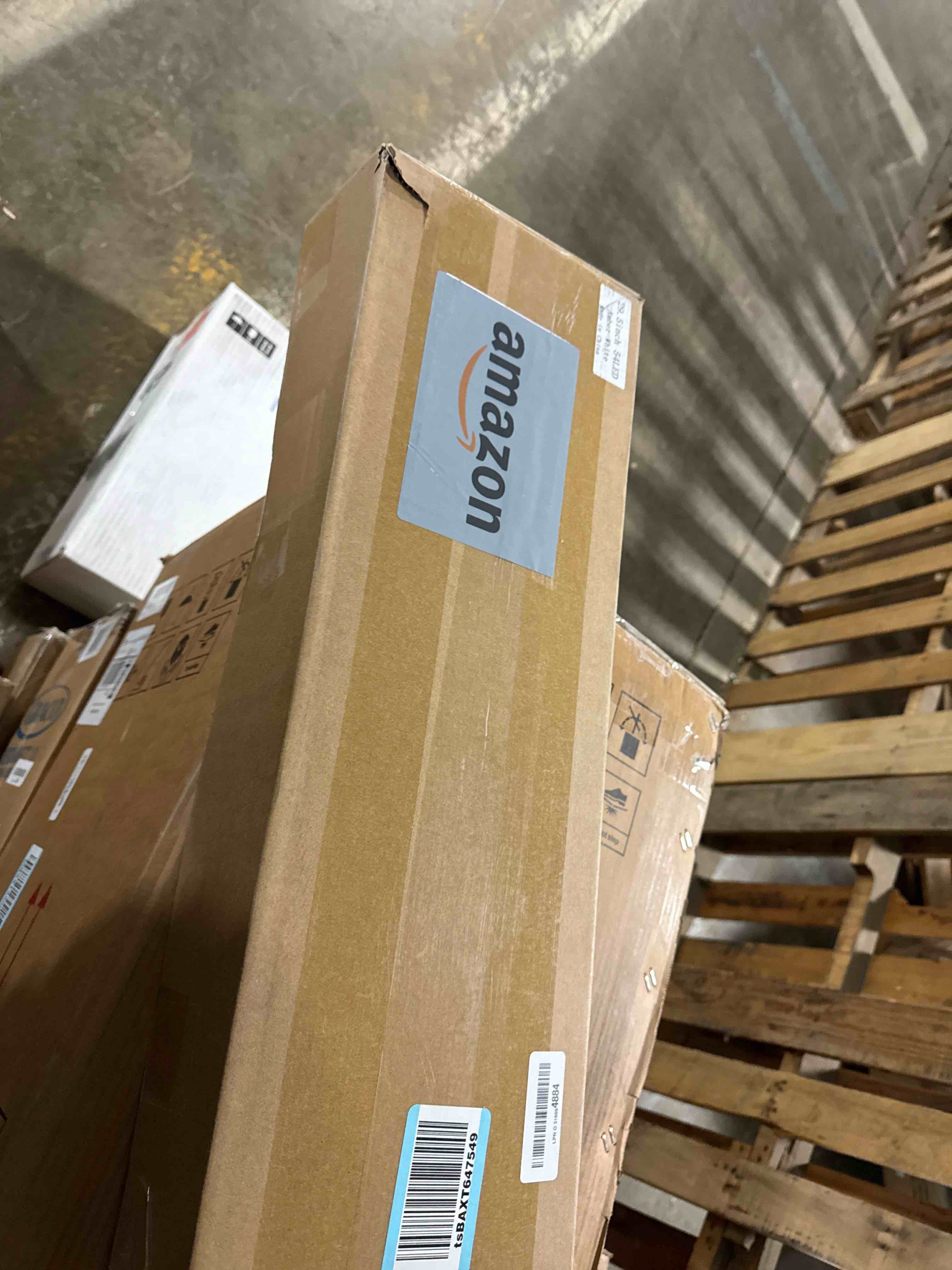 Condition photo showing New/Like New for ASPL 29.5" 54 LED Strobe Light Bar Double Side Flashing High Intensity Emergency Warning Flash Strobe Light with Magnetic Base for Safety Construction Vehicles Tow Trucks Pickup (Amber/White)