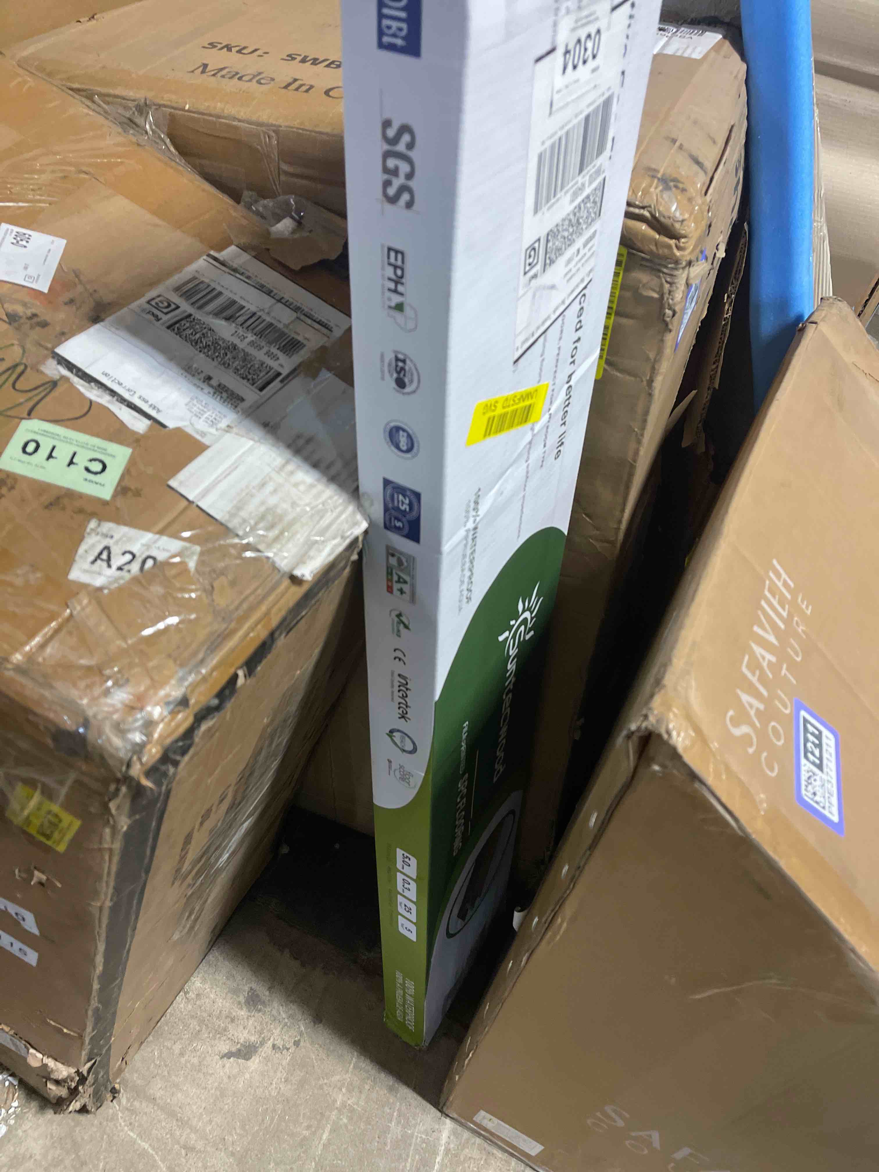 Condition photo showing New/Like New for affluent wood-look waterproof vinyl plank flooring