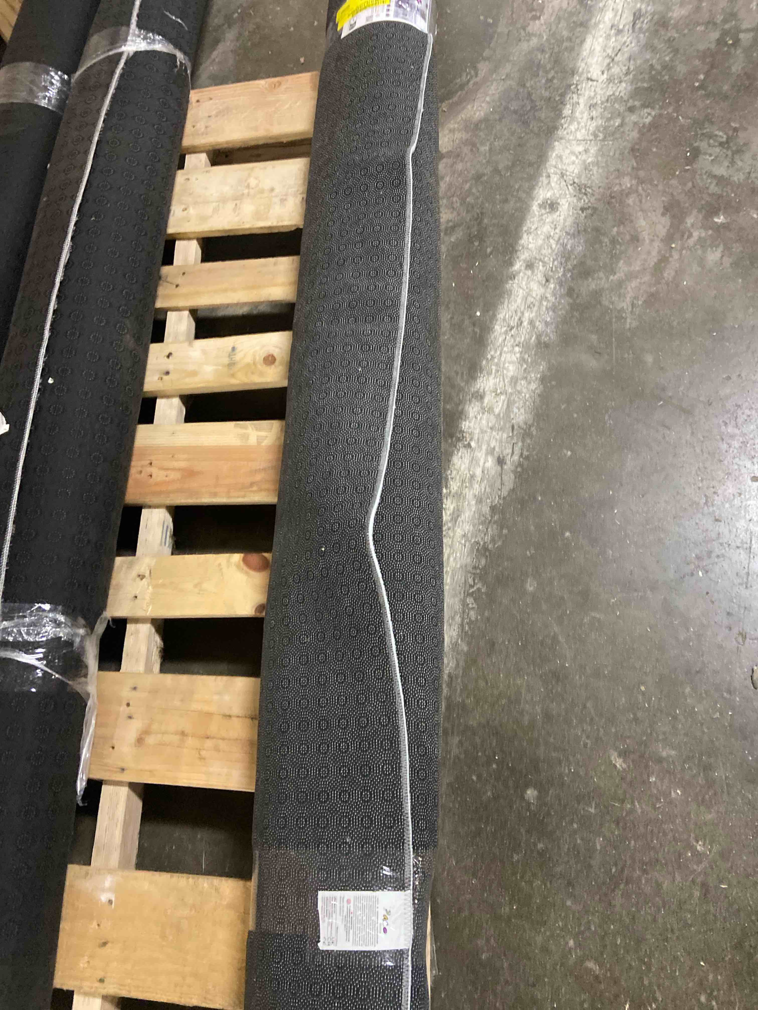 Condition photo showing New/Like New for Washable Rug 9x12 Area Rugs: Boho Vintage Distressed Oriental Medallion Neutral Thin Large Rug Carpet for Living Room Bedroom Dining Room Home Office Decor - Grey