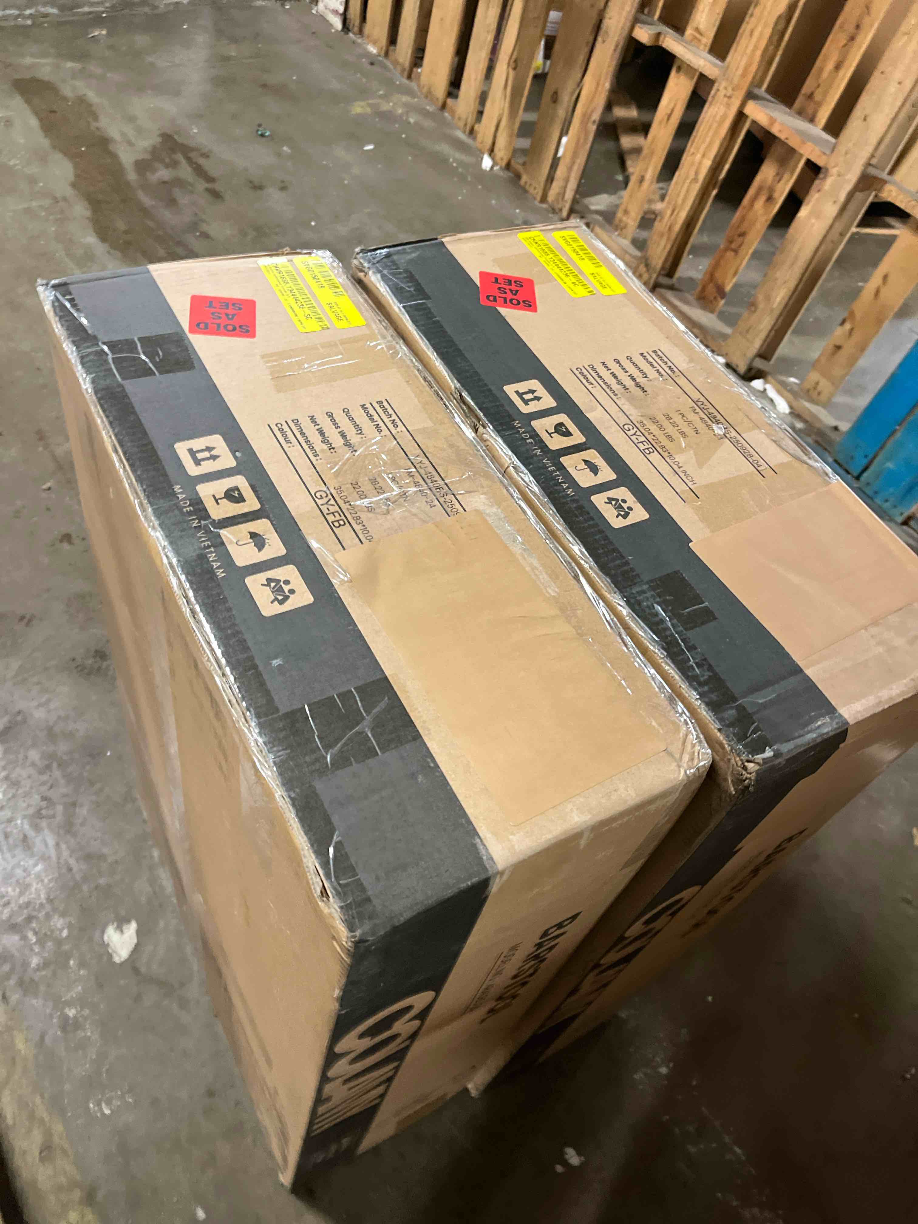 Condition photo showing New/Like New for Avriel Modern Swivel Stools With Wooden Back & Metal Legs(set of 2)