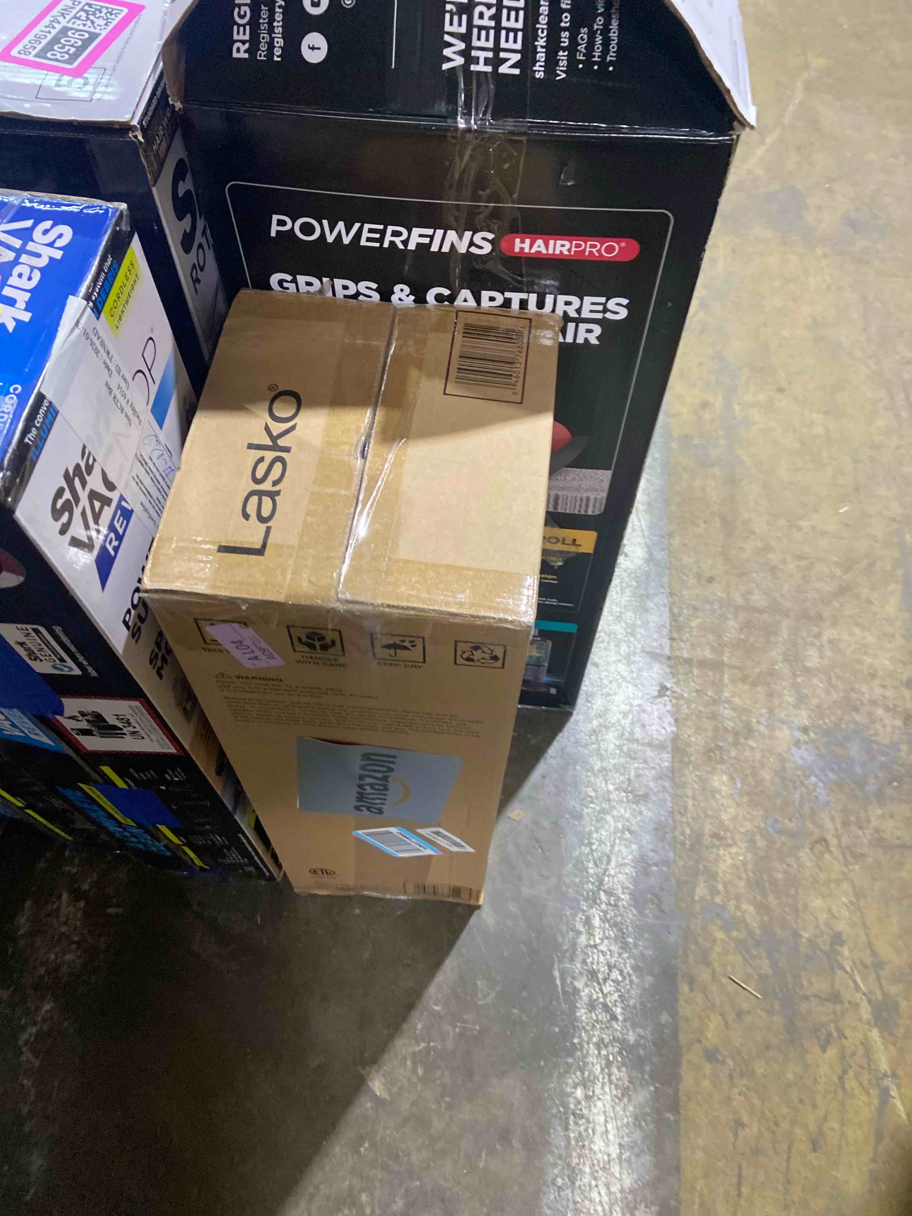 Condition photo showing New/Like New for Lasko - Portable Ceramic Tower Space Heater with Remote Control - Black/Silver