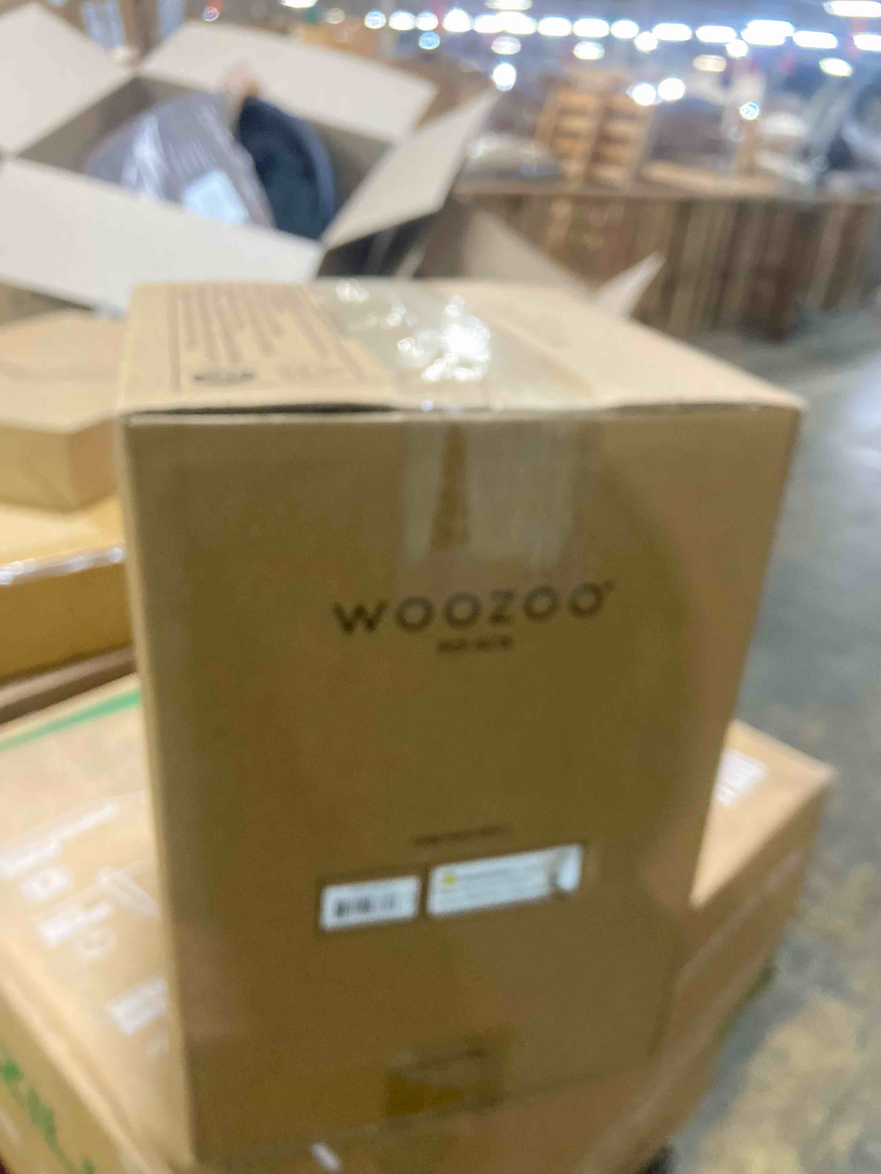 Condition photo showing Good Condition for IRIS USA WOOZOO Fan with Remote  Oscillating Fan  Desk Fan  Table Air Circulator  Globe Fan   White