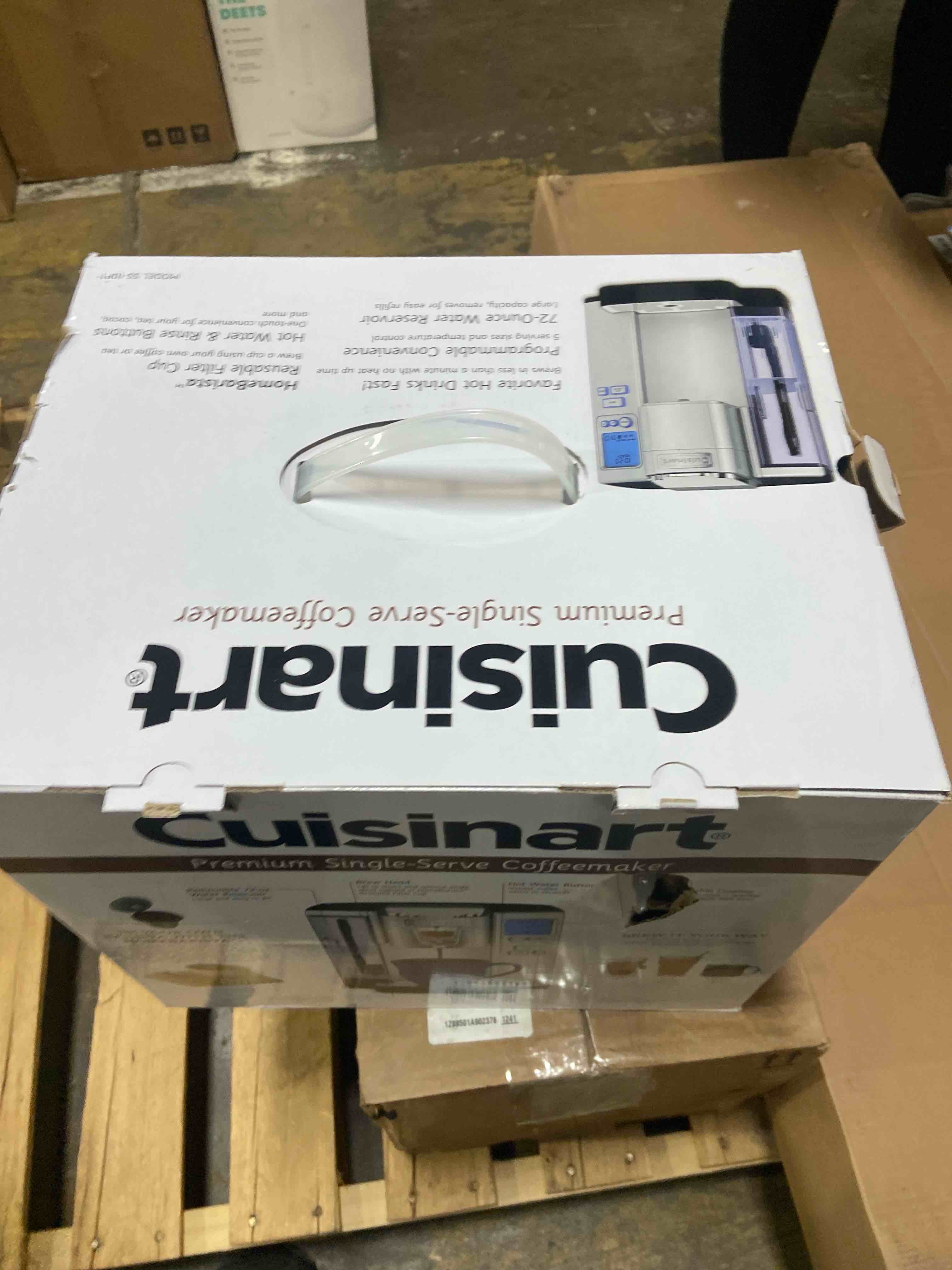 Condition photo showing Good Condition for Cuisinart Premium Coffee Makers 1 Cup Reusable Filter Cup Espresso Machine & Coffee-Maker Combos