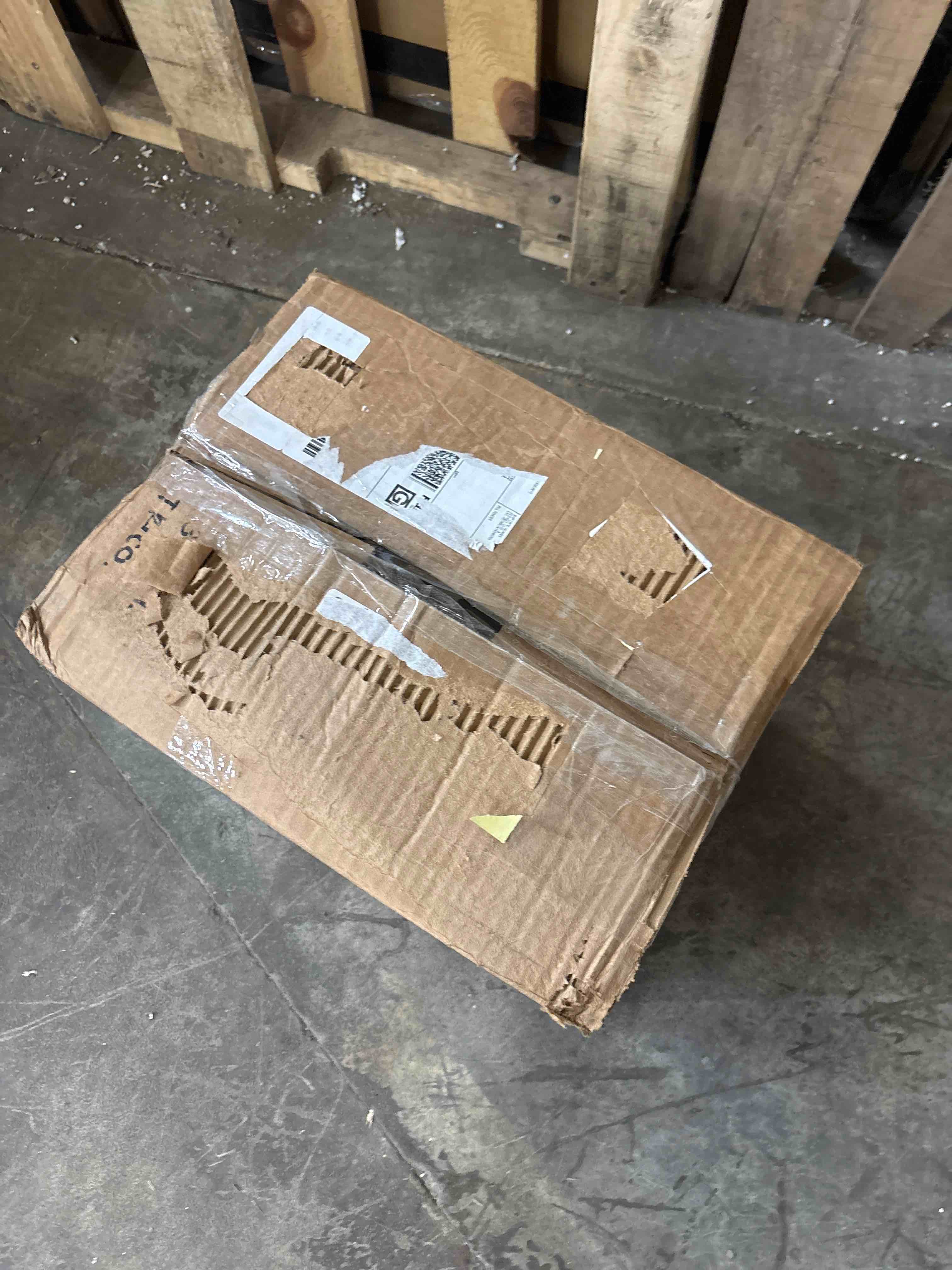 Condition photo showing As Is for iRobot Roomba 105 Vac Robot Vacuum with AutoEmpty Dock for Carpet & Hard Floor - Self-Empties for 75 Days, Easy to use, Intense Power-Lifting Suction, LiDAR Navigation, Cleans in Neat Rows Roomba 105 VAC AE