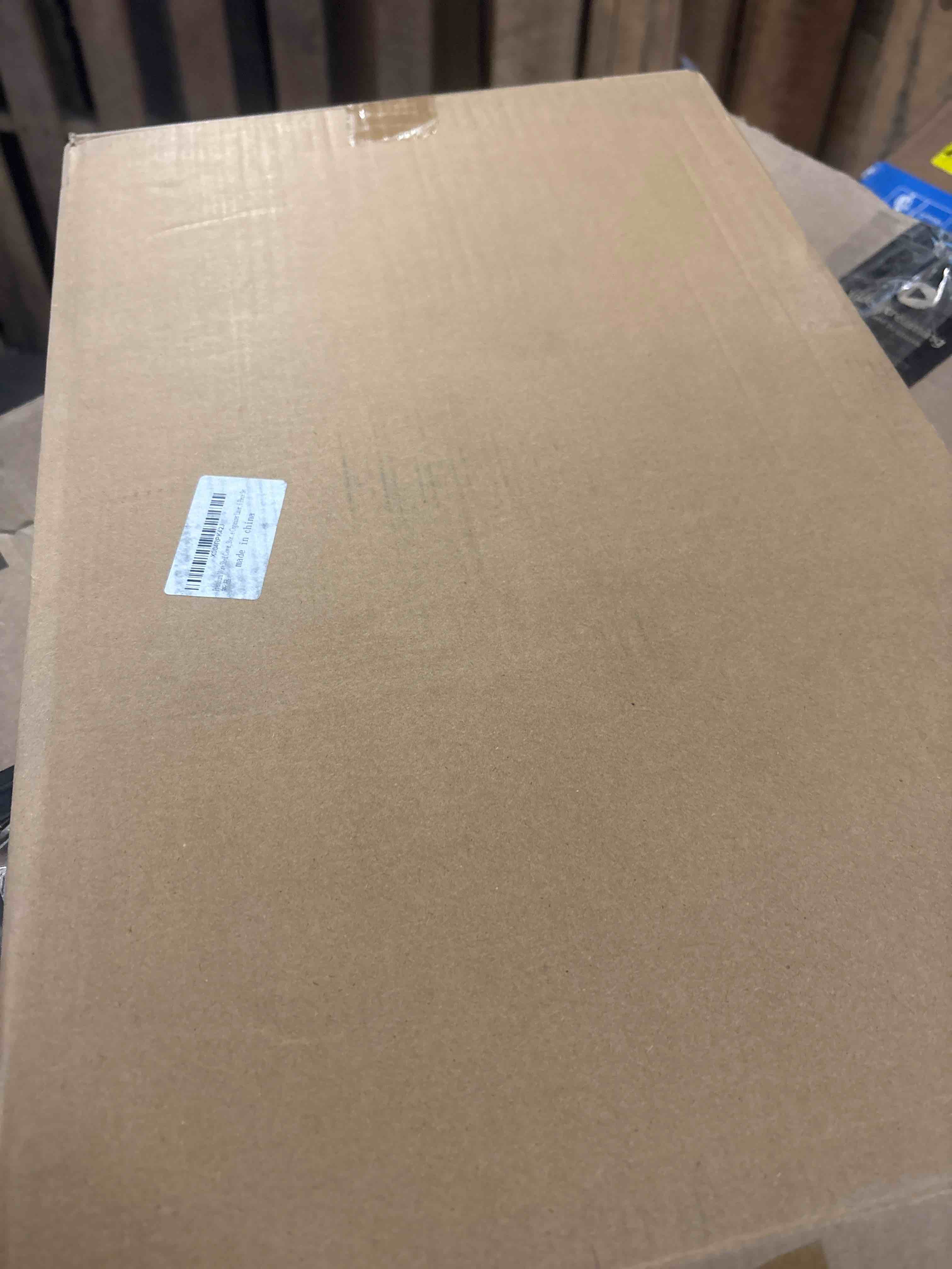 Condition photo showing New/Like New for 6 Pcs Bamboo Wood Wire Shelf Cover, Wire Rack Covers for Shelves, 18 x 12 Inch Shelf Covers for Wires Shelving, Board for Pantry, Store, Kitchen, Removable Closet, Office 6-16"W x 12"D