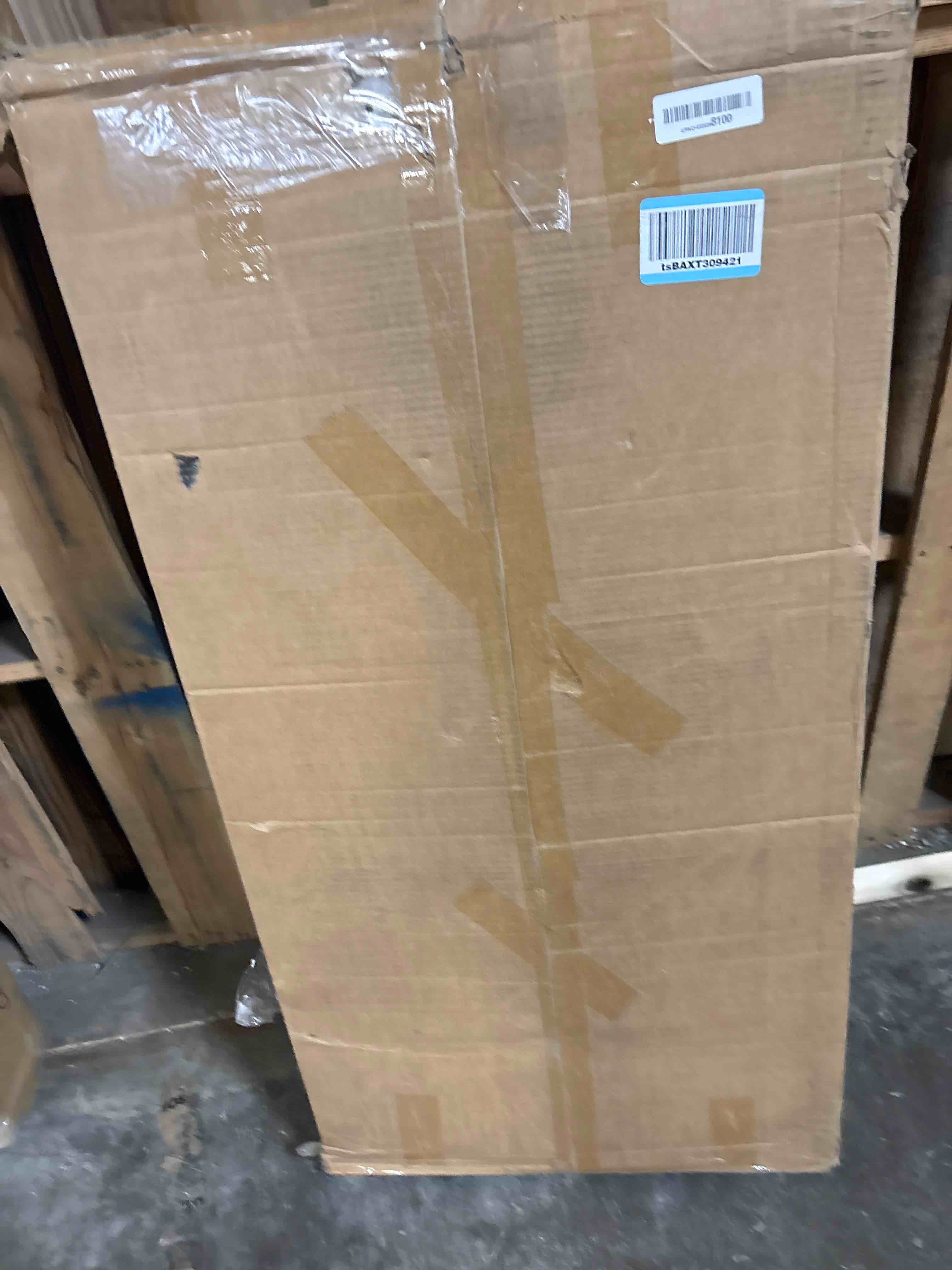 Condition photo showing New/Like New for SUPERJARE 39.4" White and Gold Desk with 2 Drawers, Modern Makeup Vanity Desk, Small Computer Desk Home Office Desk for Writing Study Bedroom White and Gold 39.4 inch