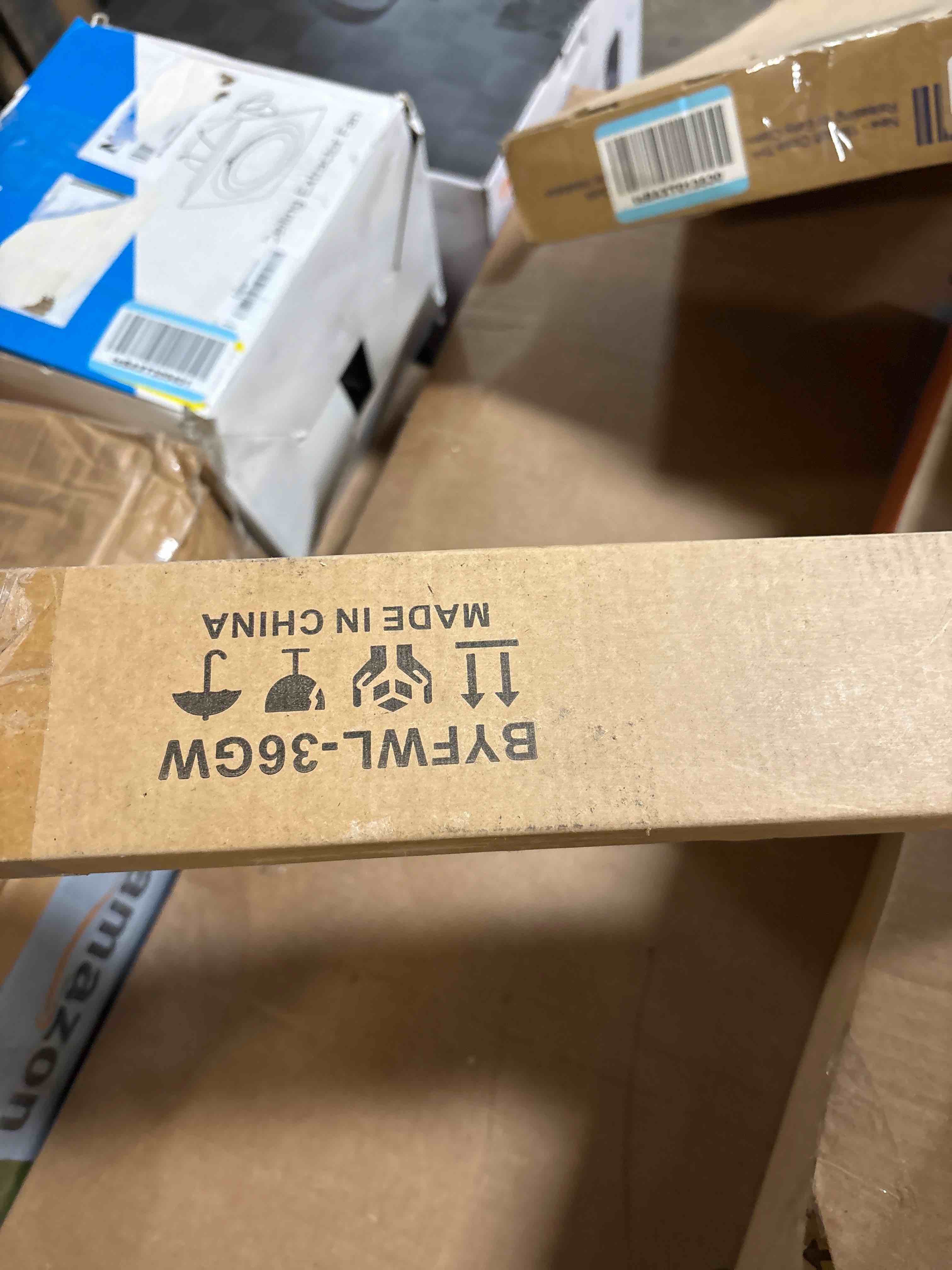 Condition photo showing New/Like New for SEEYE Arch Window Blackout Shades, Pleated Fabric Blind (Radius: 36'') Half Circle Cellular Cordless Semicircular Blinds with No Tools, Half-Round Shade Easy to Cut and Install, Dark Gray-White Grey-white Blackout 36"W x 72"H