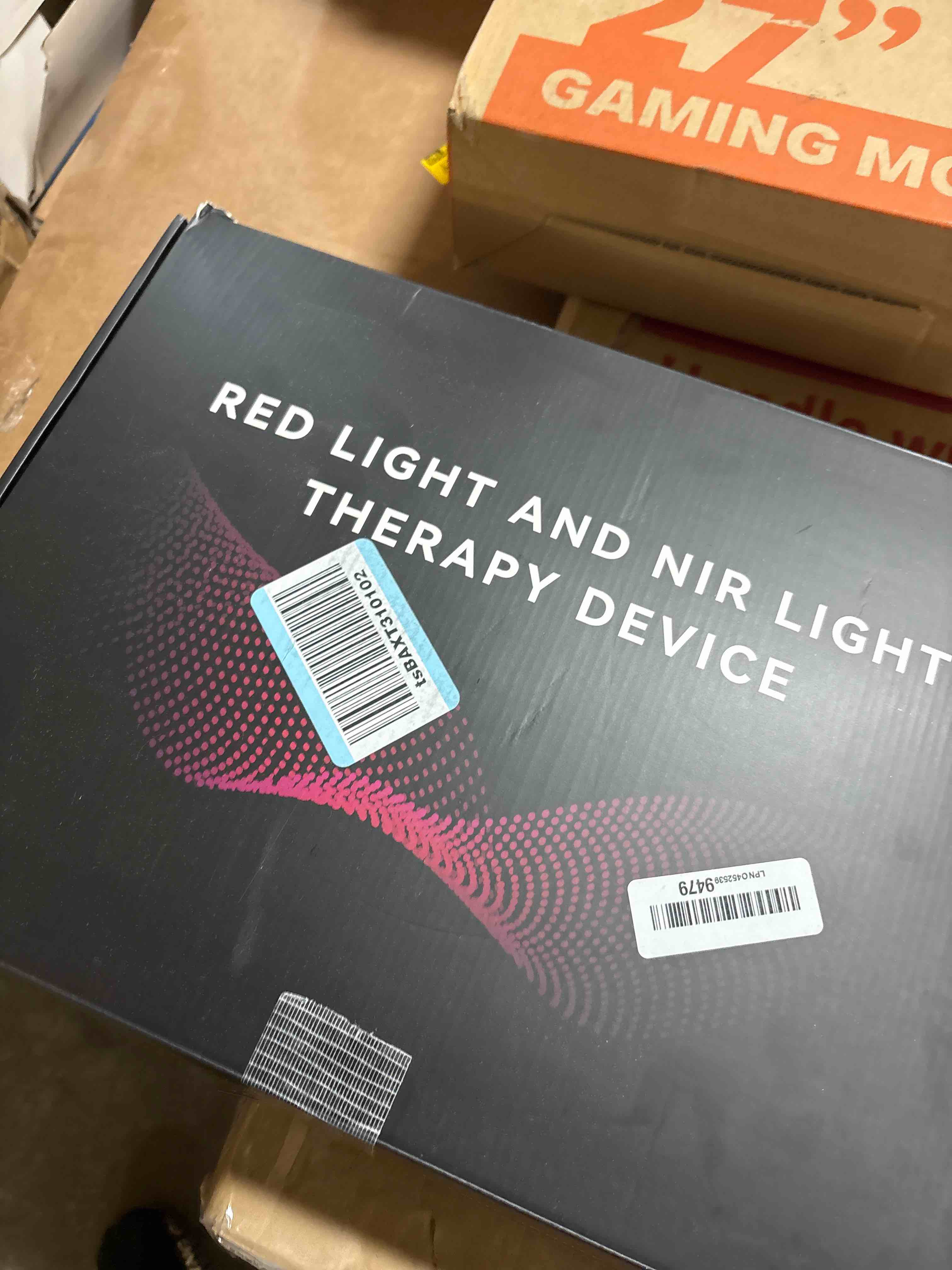 Condition photo showing New/Like New for Red Light Therapy for Face and Body, Red Infrared Light Therapy Lamp with Stand Led 660nm Red Light-Therapy& 850nm Infrared Light Device for Body