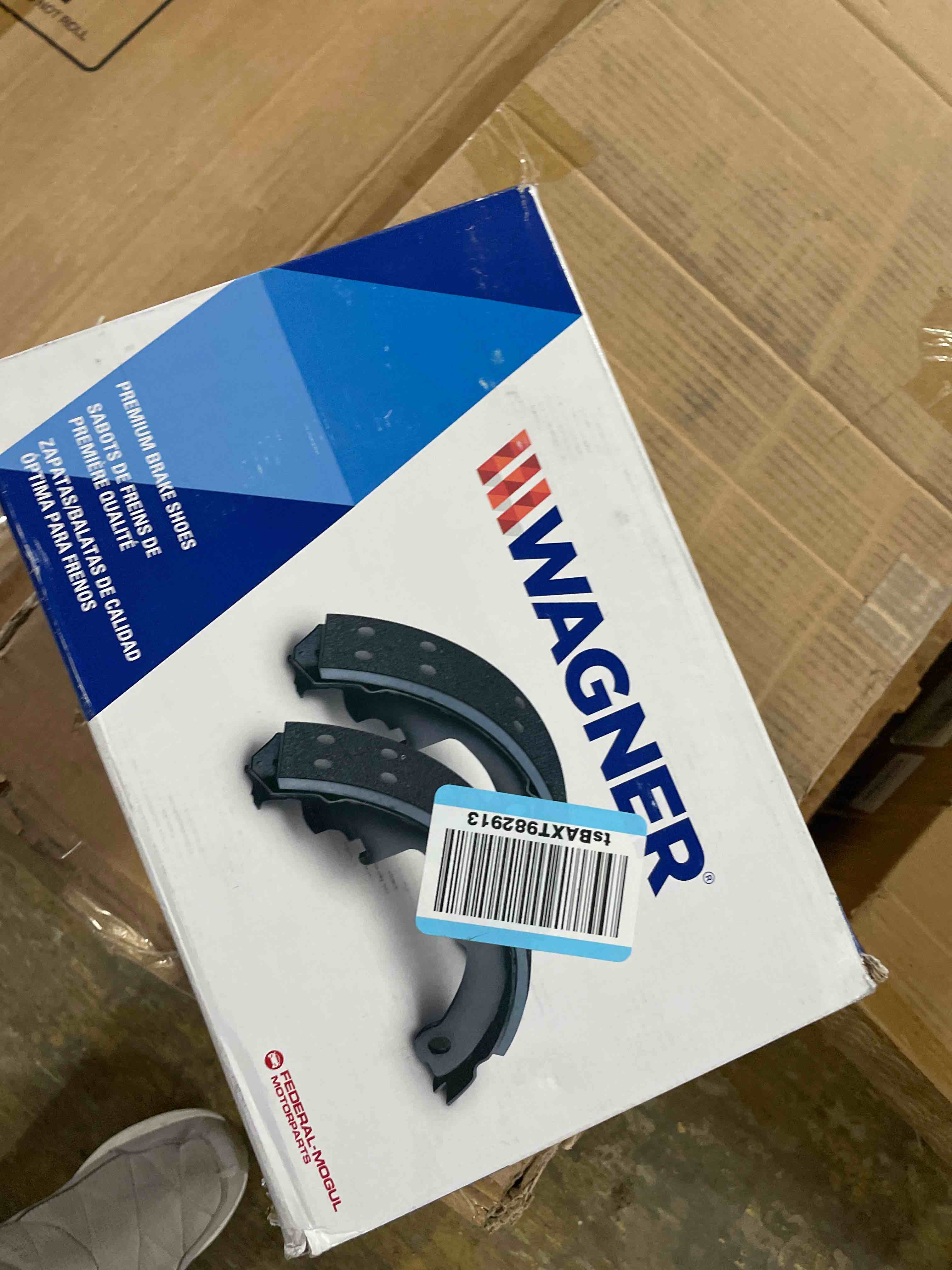 Condition photo showing New/Like New for Wagner Rear Parking Brake Shoe compatible with Dodge Ram 3500 2000-2005
