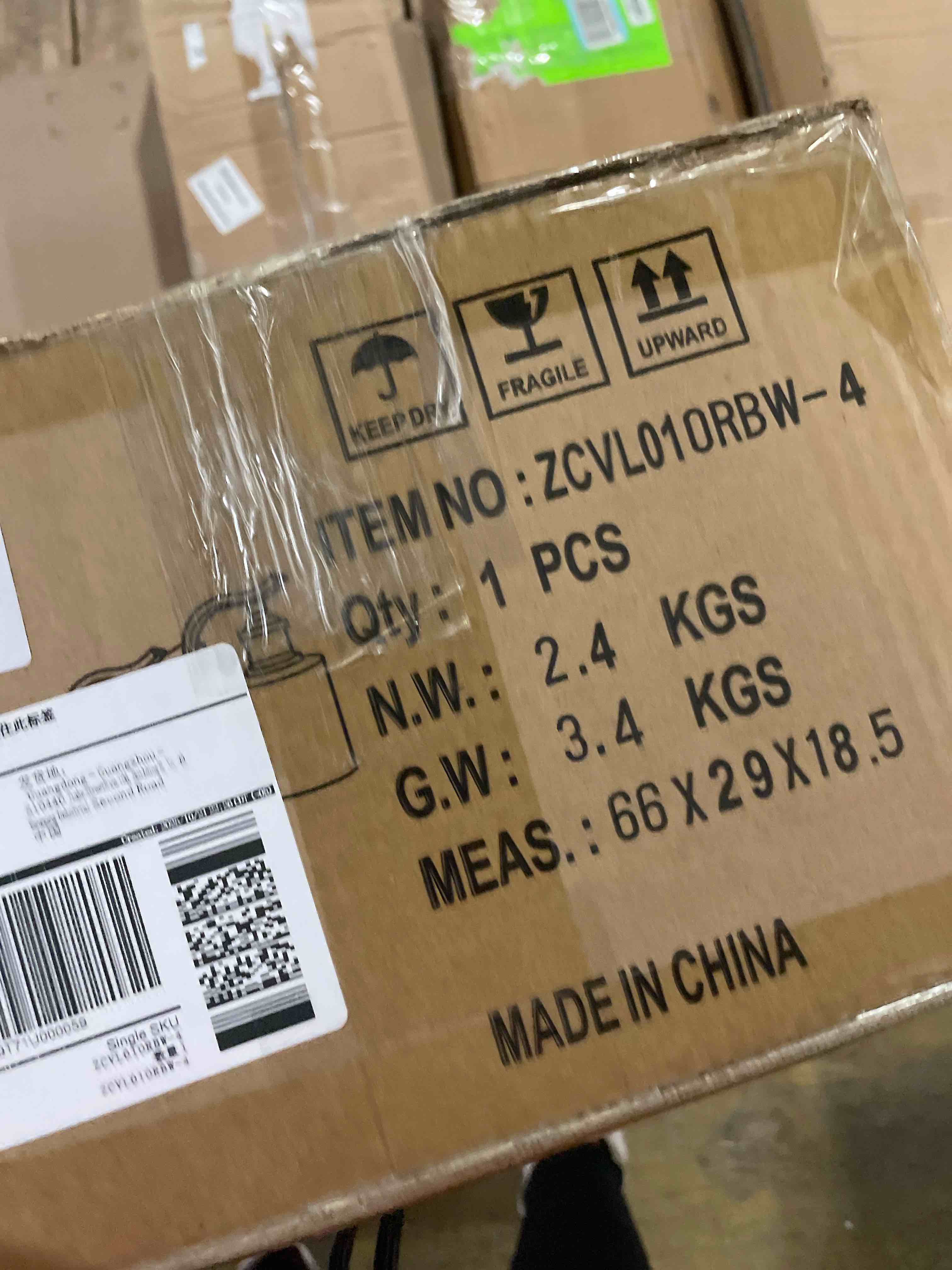 Condition photo showing Good Condition for 4 Light Bathroom Vanity Light, Morden Bathroom Lighting Fixtures Over Mirror Oil Rubbed Bronze Modern Wall Sconce with Milky White Frosted Shade ZCVL01ORBW-4