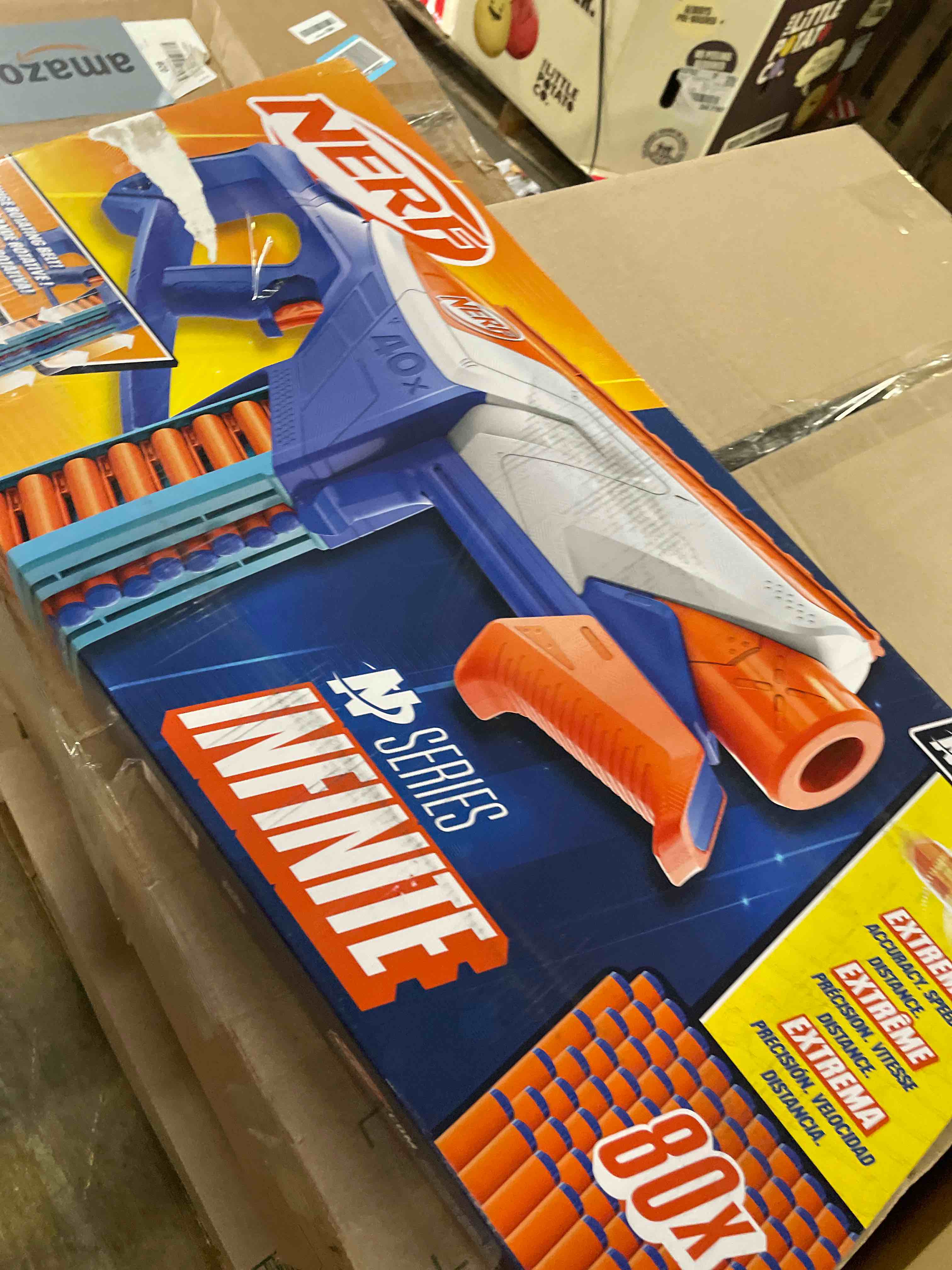 Condition photo showing Good Condition for Hasbro Nerf N Series Infinite Blaster, Perfect for Kids and Adults High-Speed Outdoor Play