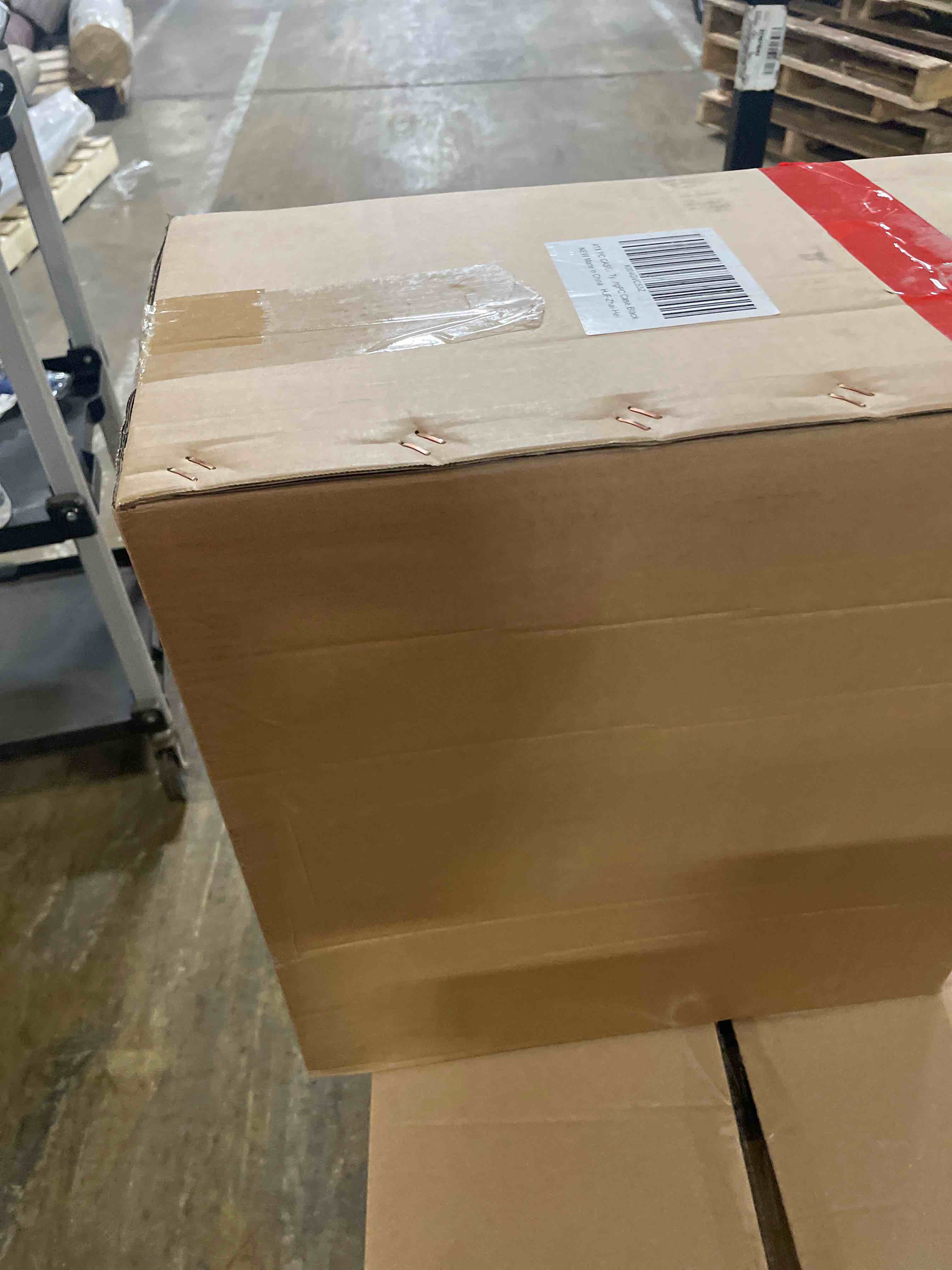 Condition photo showing Good Condition for Gaming PC Case, Type-C ATX Computer Case with 6 PWM ARGB Fans Pre-Installed, Full Tower PC Case Full-View Dual Tempered Glass, Black(H2) 6 ARGB Fan