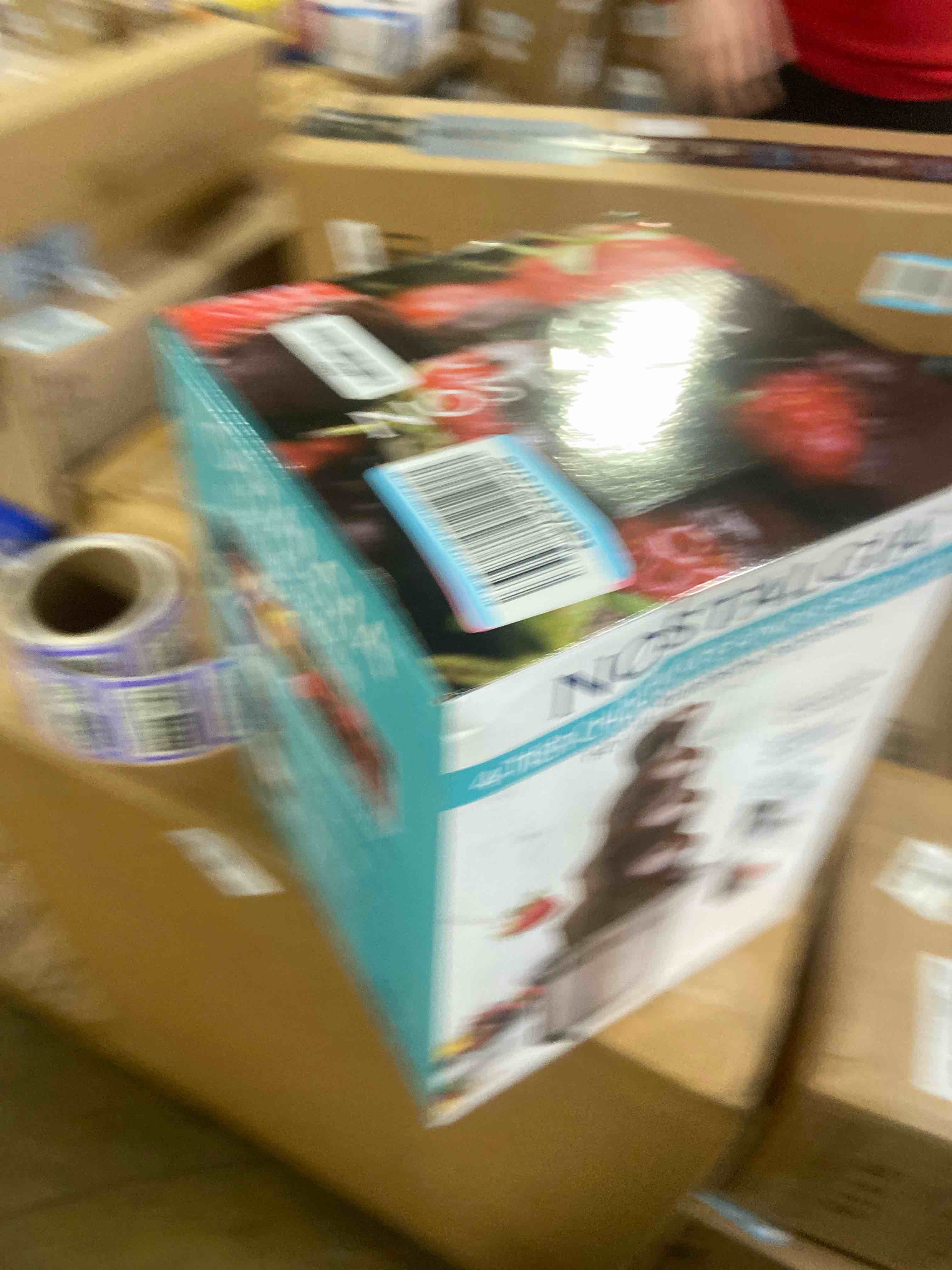 Condition photo showing New/Like New for Nostalgia 4 Tier Electric Chocolate Fondue Fountain Machine for Parties - Melts Cheese, Queso, Candy, and Liqueur - Dip Strawberries, Apple Wedges, Vegetables, and More - 32-Ounce - Stainless Steel