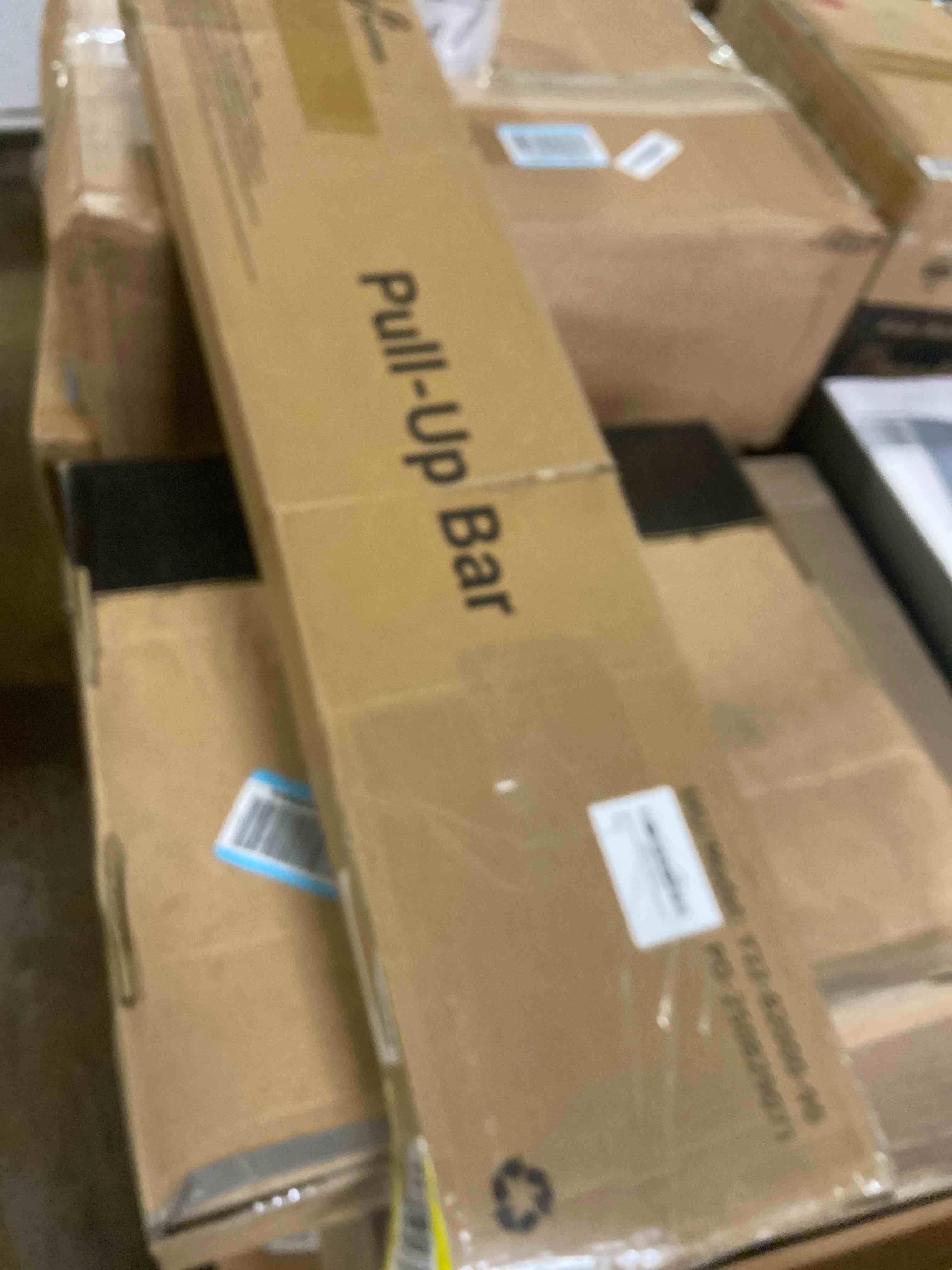 Condition photo showing New/Like New for Sportneer Pull Up Bar: Strength Training Chin up Bar No Screws - Adjustable 29.5''-37''(75-94cm) Width Locking Mechanism Pull up Bar for Doorway - Max Load 440lbs for Home Gym Upper Body Workout, Non-slip