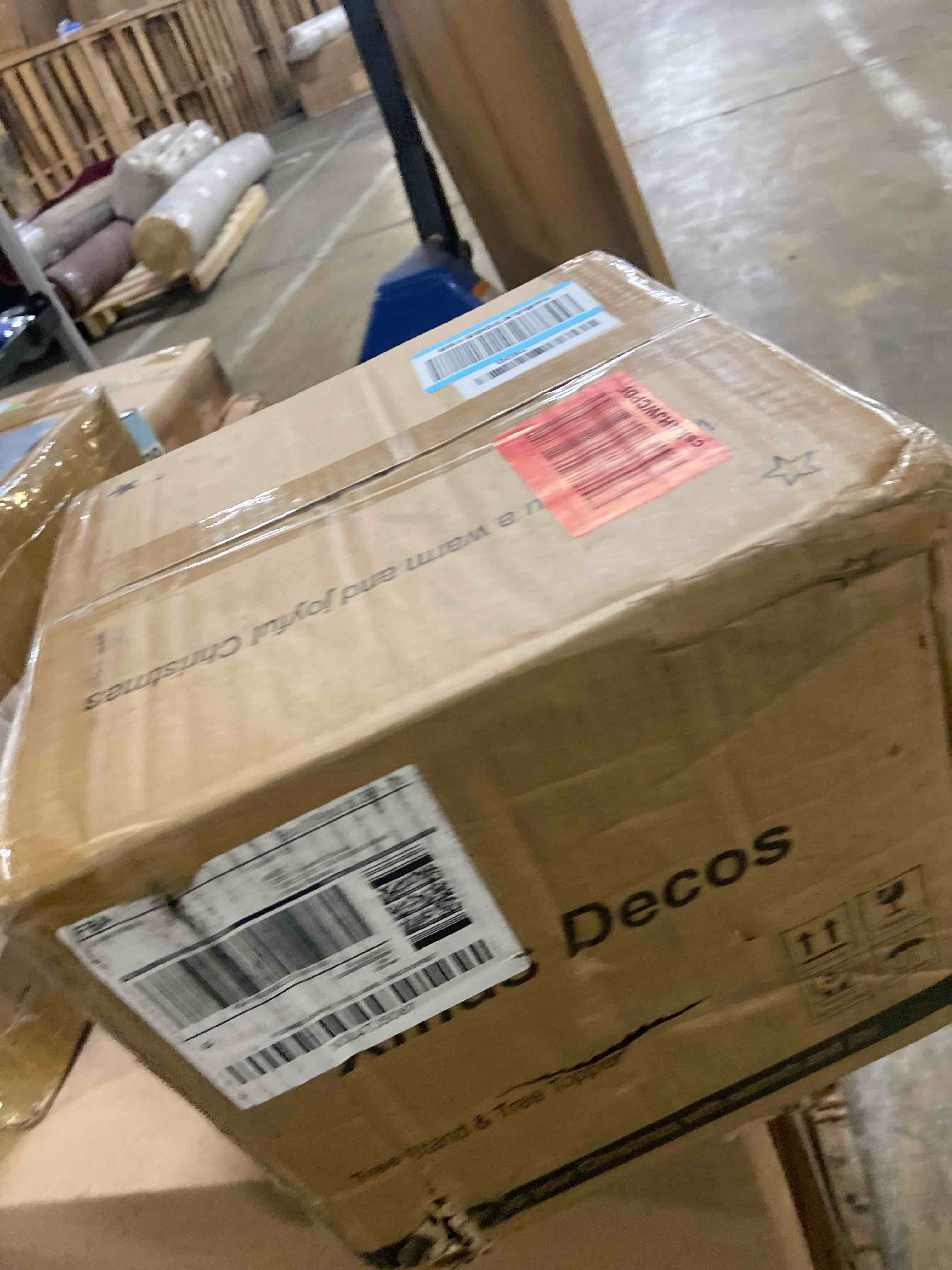 Condition photo showing New/Like New for 10FT Christmas Tree Stand for Real & Artificial Trees, 24" Base Holds up to 10 ft Live Trees & 3D Tree Topper with Timer, 20 Clear Lights & 8 Light Modes (Gold)