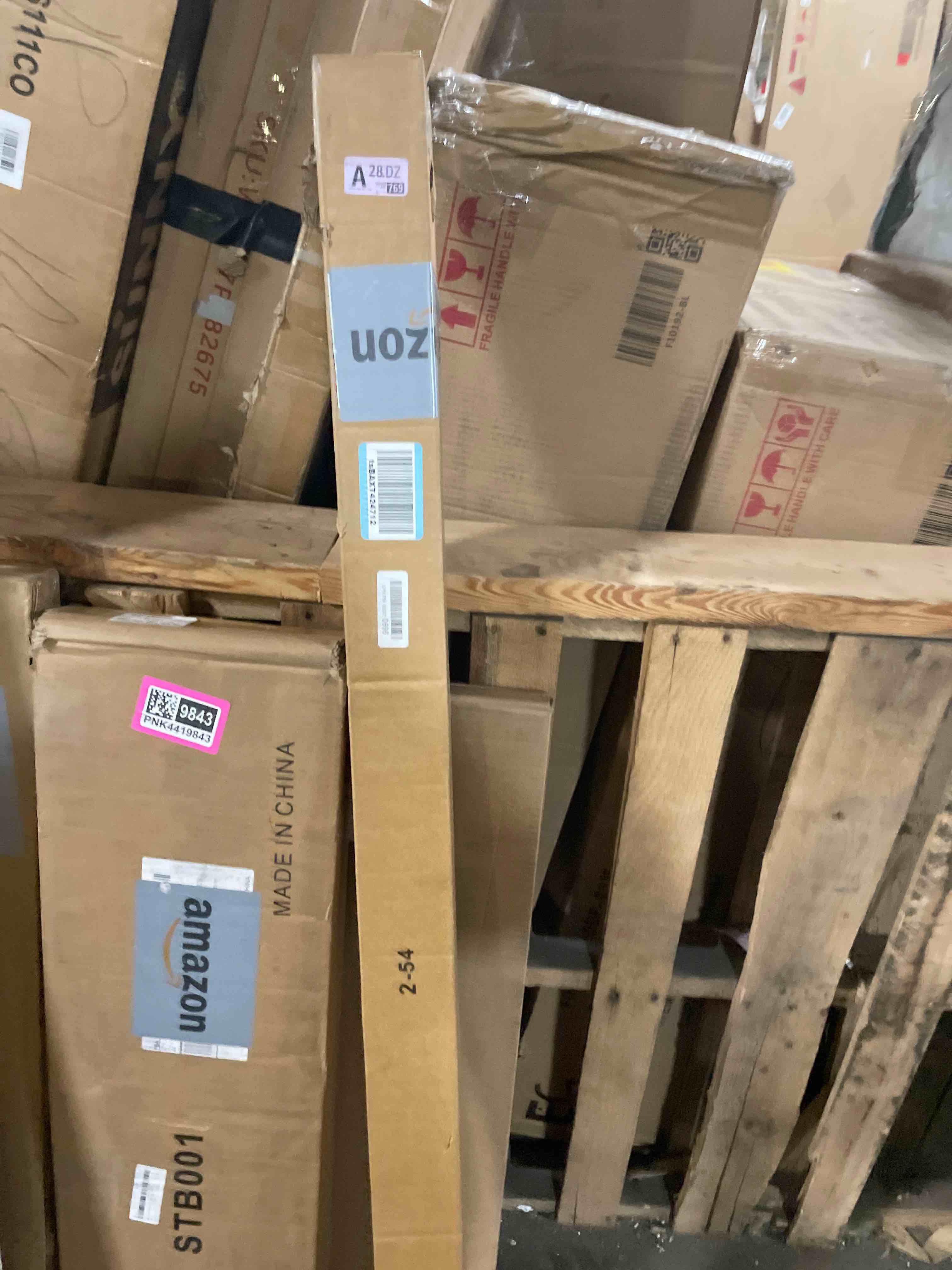 Condition photo showing New/Like New for Cordless Blackout Roller Shades Blinds for Windows Free-Stop,Pull Down Room Darkening with Valance,Thermal Insulated Woven Fabric Window Door Blinds for Home,Office,Linen 54" W x 72" L